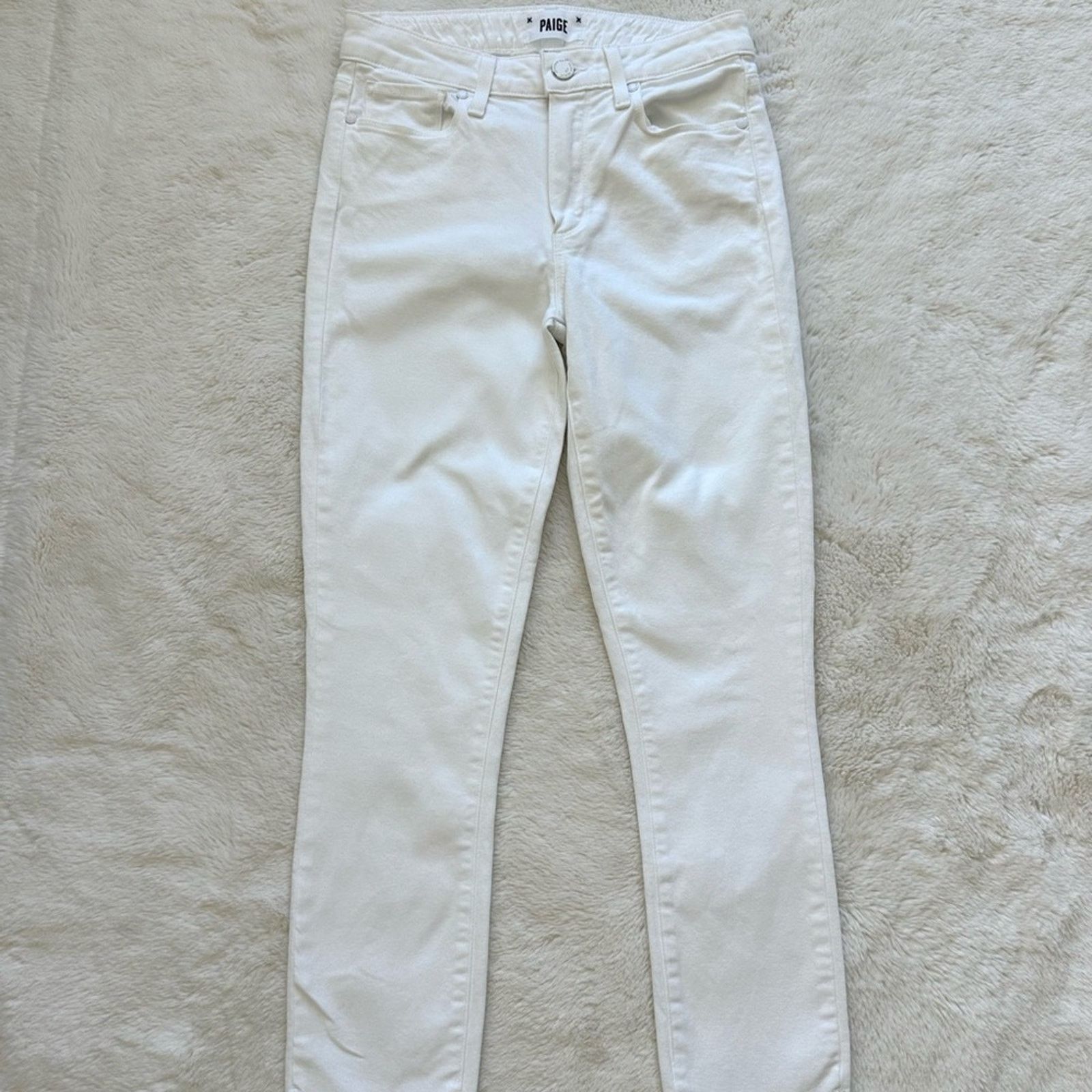 Paige NEW!!! PAIGE women white jeans size 24 Size 24" / US 00 / IT 34 - 1 Thumbnail