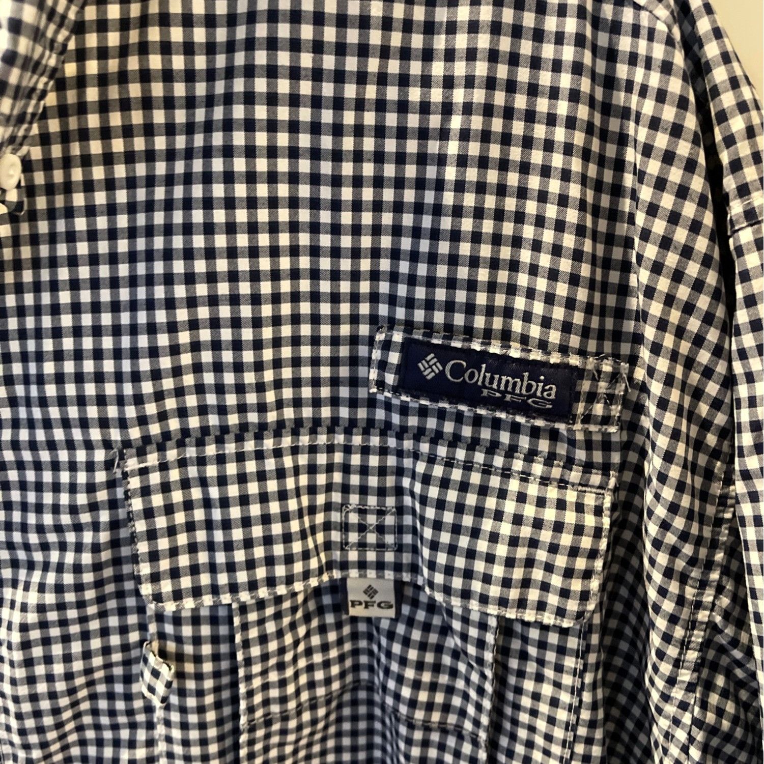 Columbia Columbia PFG Super Bahama Mens Short Sleeve Fishing Shirt XL Size US XL / EU 56 / 4 - 2 Thumbnail