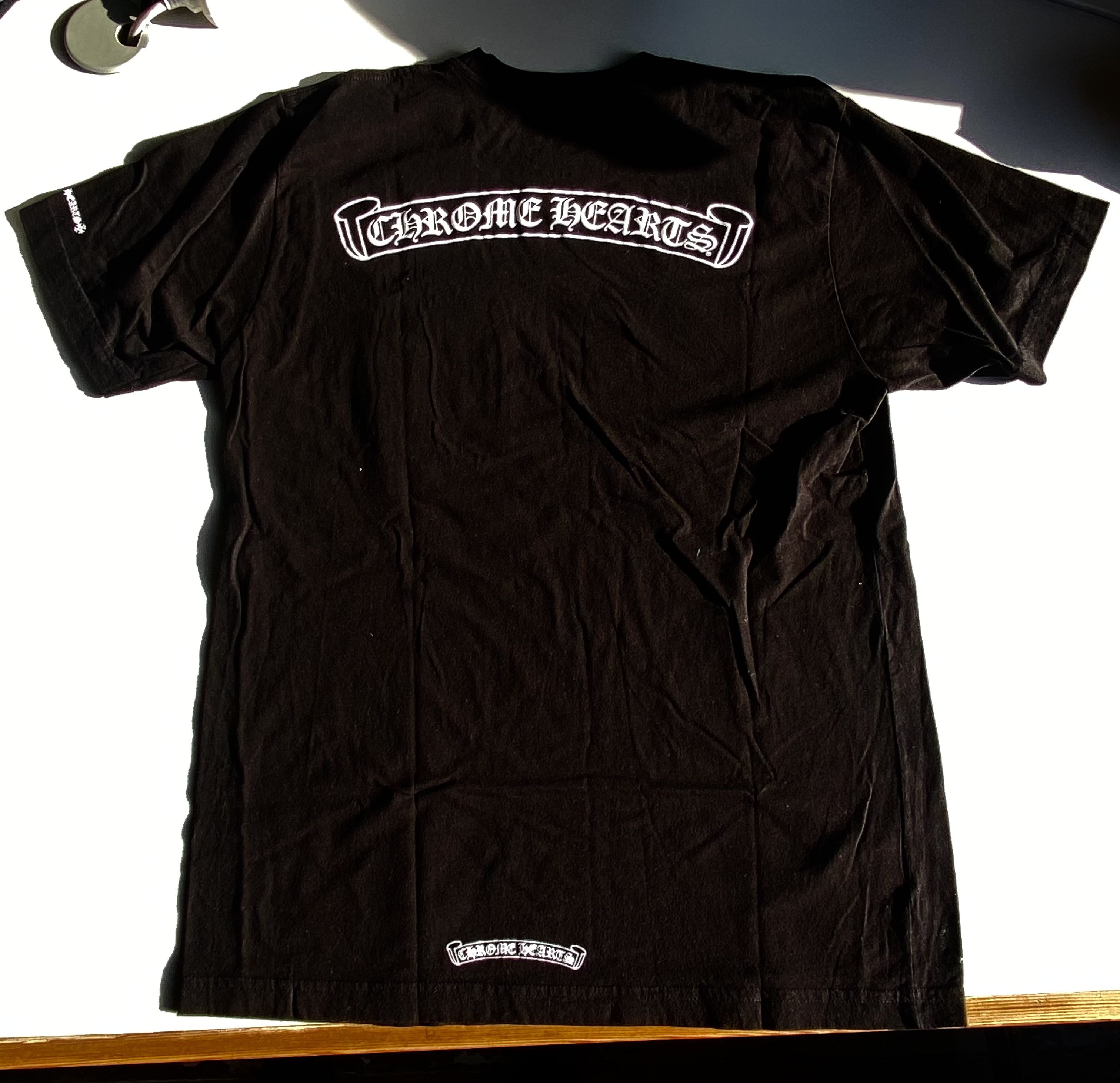 Chrome Hearts Chrome Hearts Black Tee Size US L / EU 52-54 / 3 - 6 Thumbnail