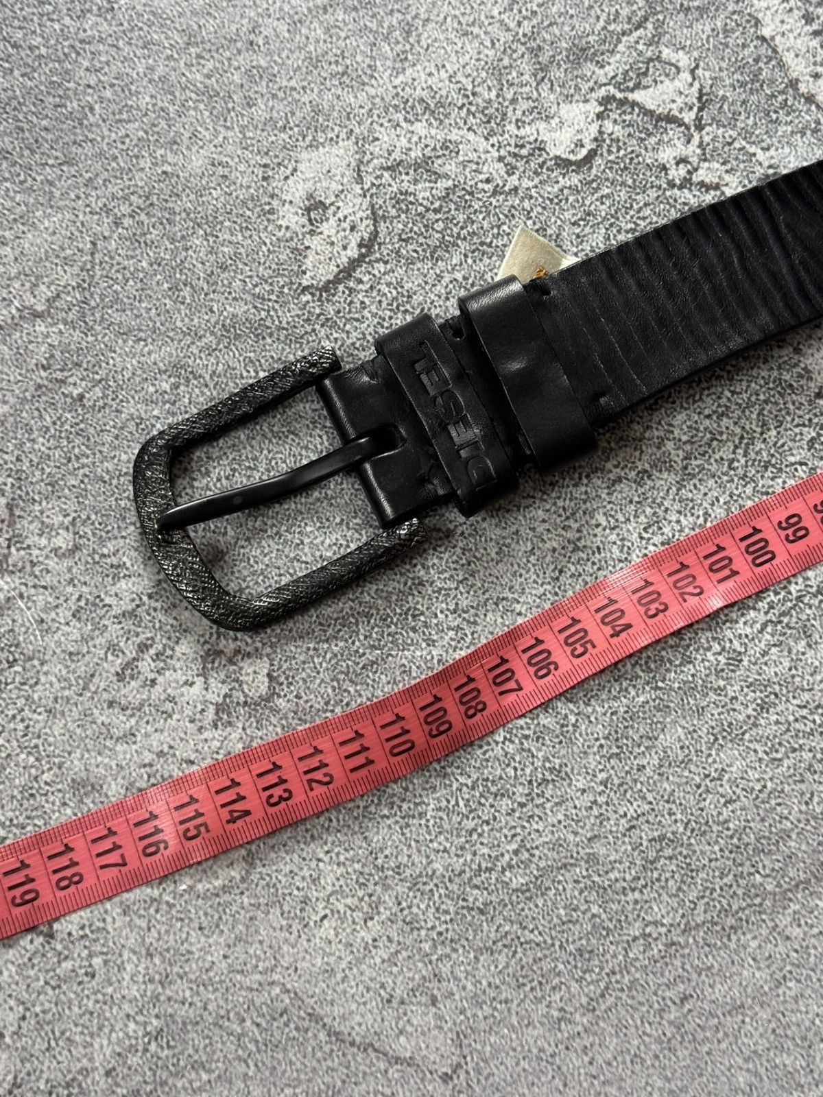 Diesel × Diesel Black Gold Diesel Avantgarde rhinestones black vintage belt biker punk Size ONE SIZE - 17 Thumbnail