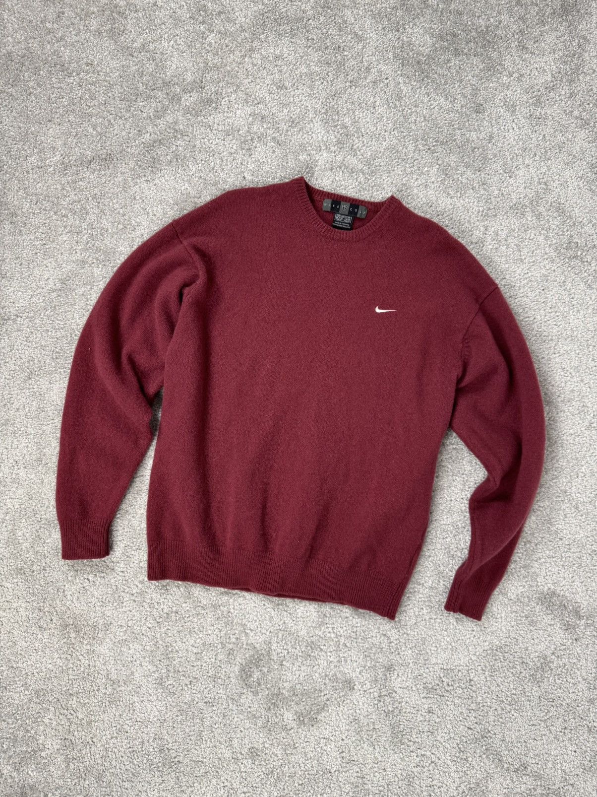Nike Nike Golf Lambswool Jumper Crew Neck Sweater Pullover XL Size US XL / EU 56 / 4 - 1 Thumbnail
