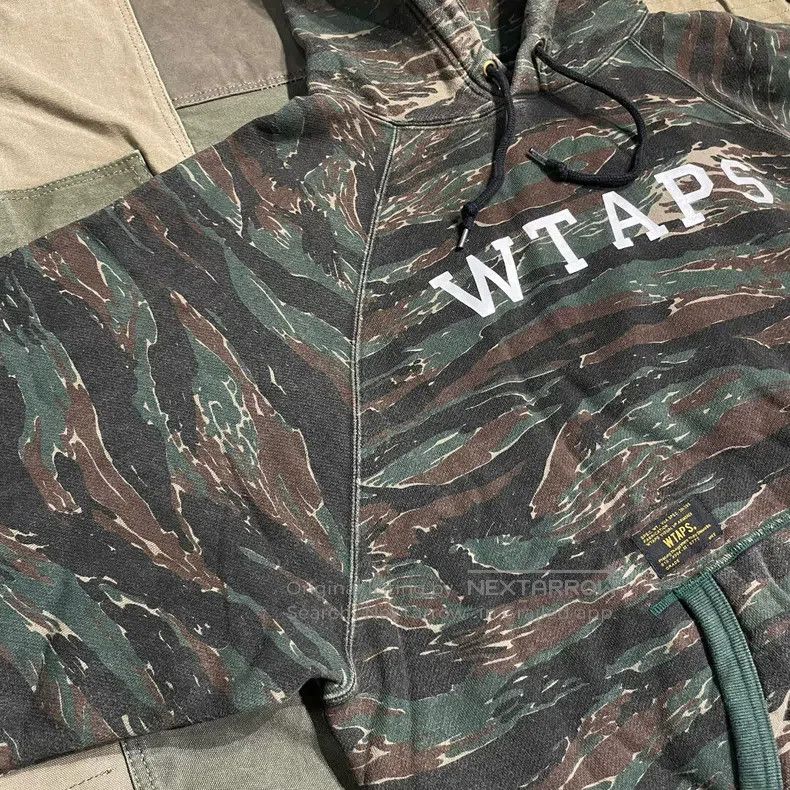 Wtaps Wtaps Tiger Camouflage Hoodie Size US M / EU 48-50 / 2 - 8 Thumbnail
