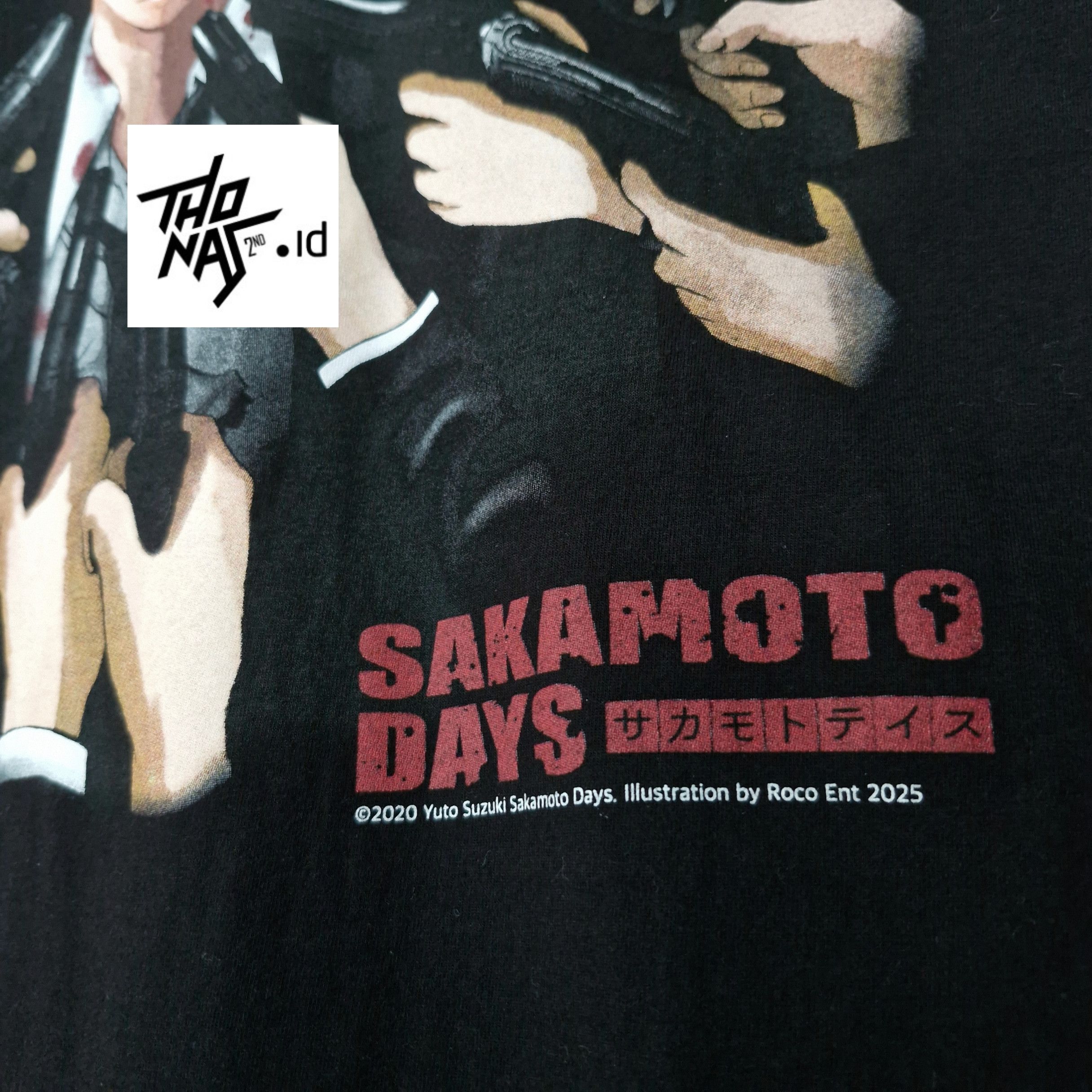 Anime Sakamoto Days Anime Manga Limited Fans Made Rococodido XL Size US XL / EU 56 / 4 - 3 Thumbnail