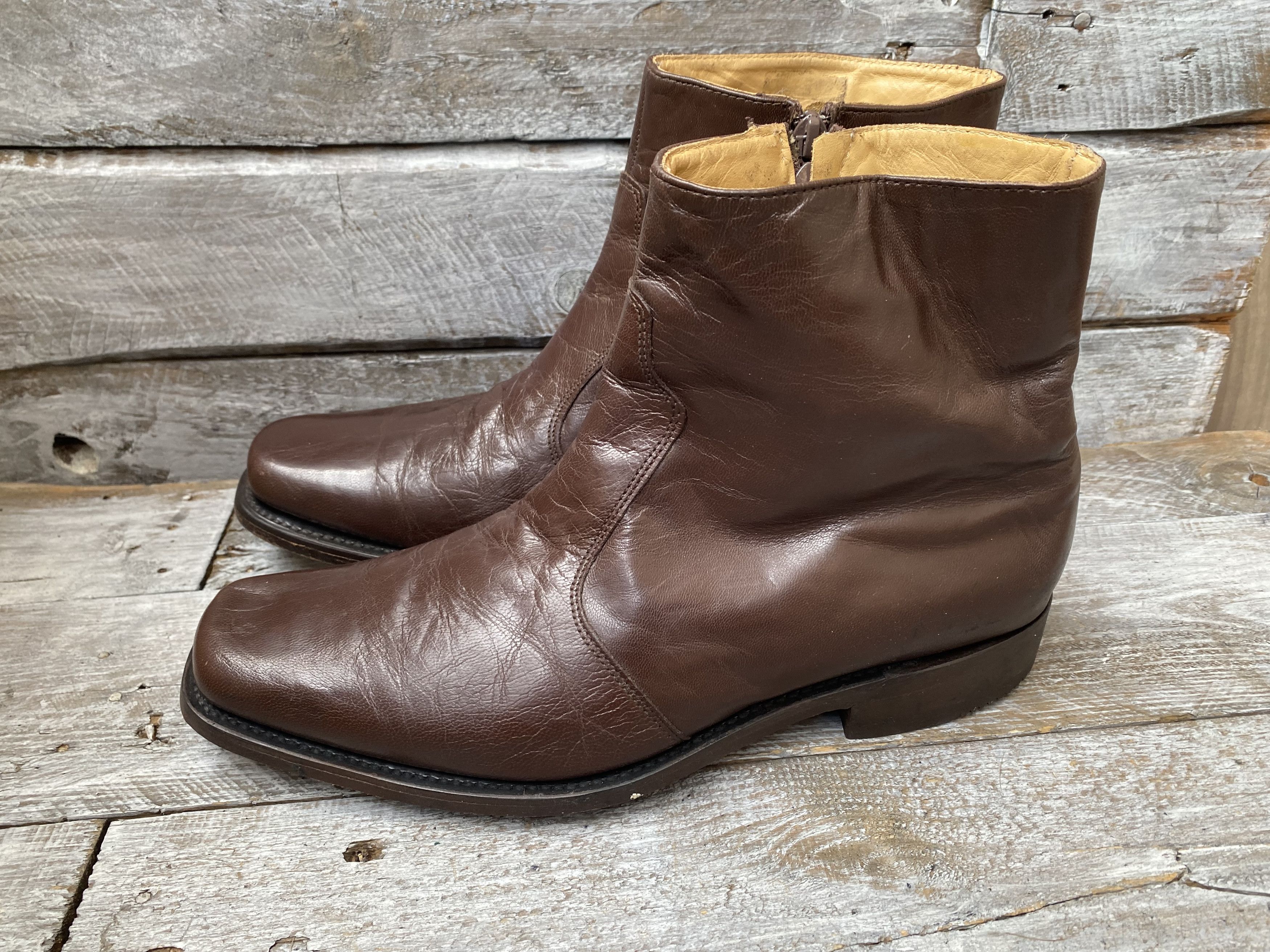 Crockett & Jones Crockett and jones brown leather boots sz42 Size US 9 / EU 42 - 6 Thumbnail