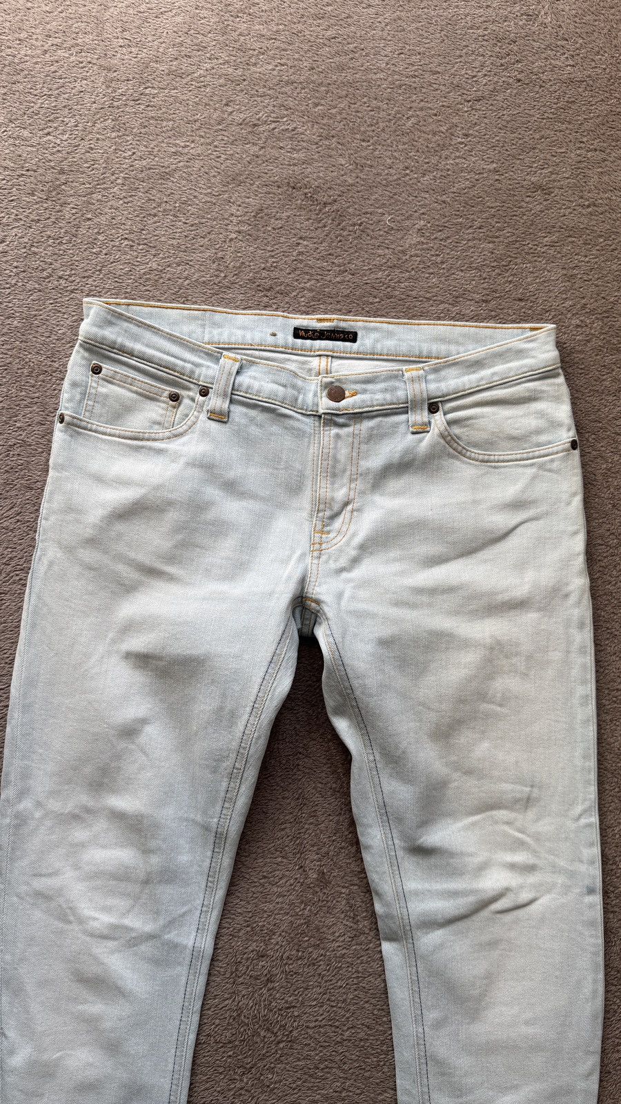 Nudie Jeans Nudie Vintage Organic Japan Denim Pants Jeans Size US 32 / EU 48 - 2 Thumbnail