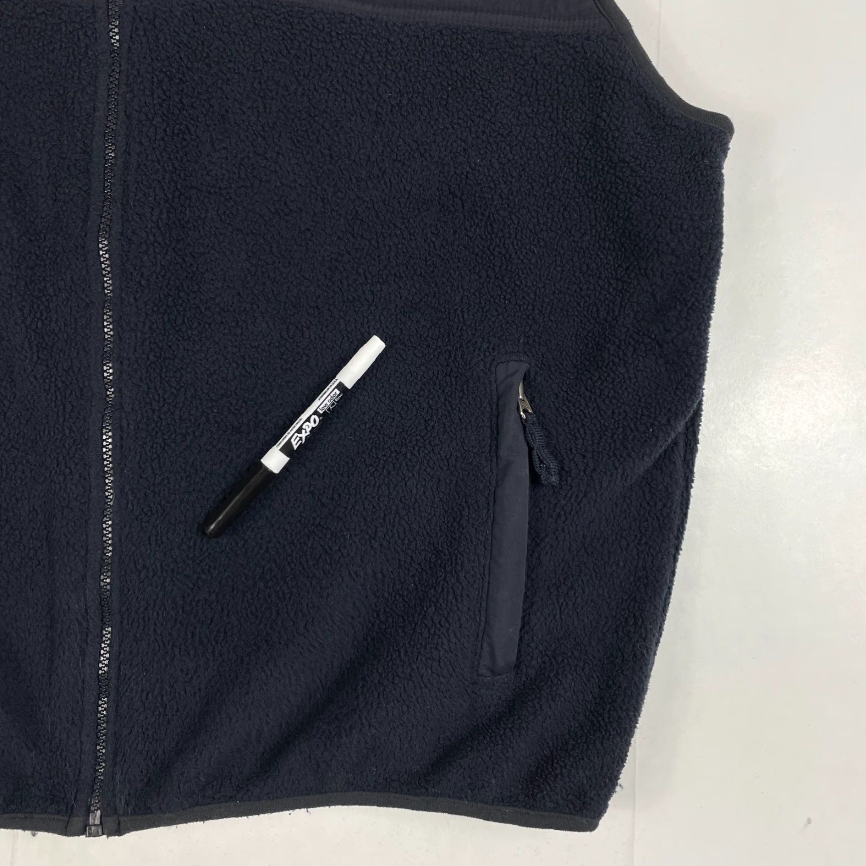 Abercrombie & Fitch VINTAGE Abercrombie & Fitch Vest Men XL Blue Deep Pile Fleece Full Zip Outdoor, Ski, Hiking, Winter, Fall, Spring Sportswear Mens Size US XL / EU 56 / 4 - 5 Thumbnail