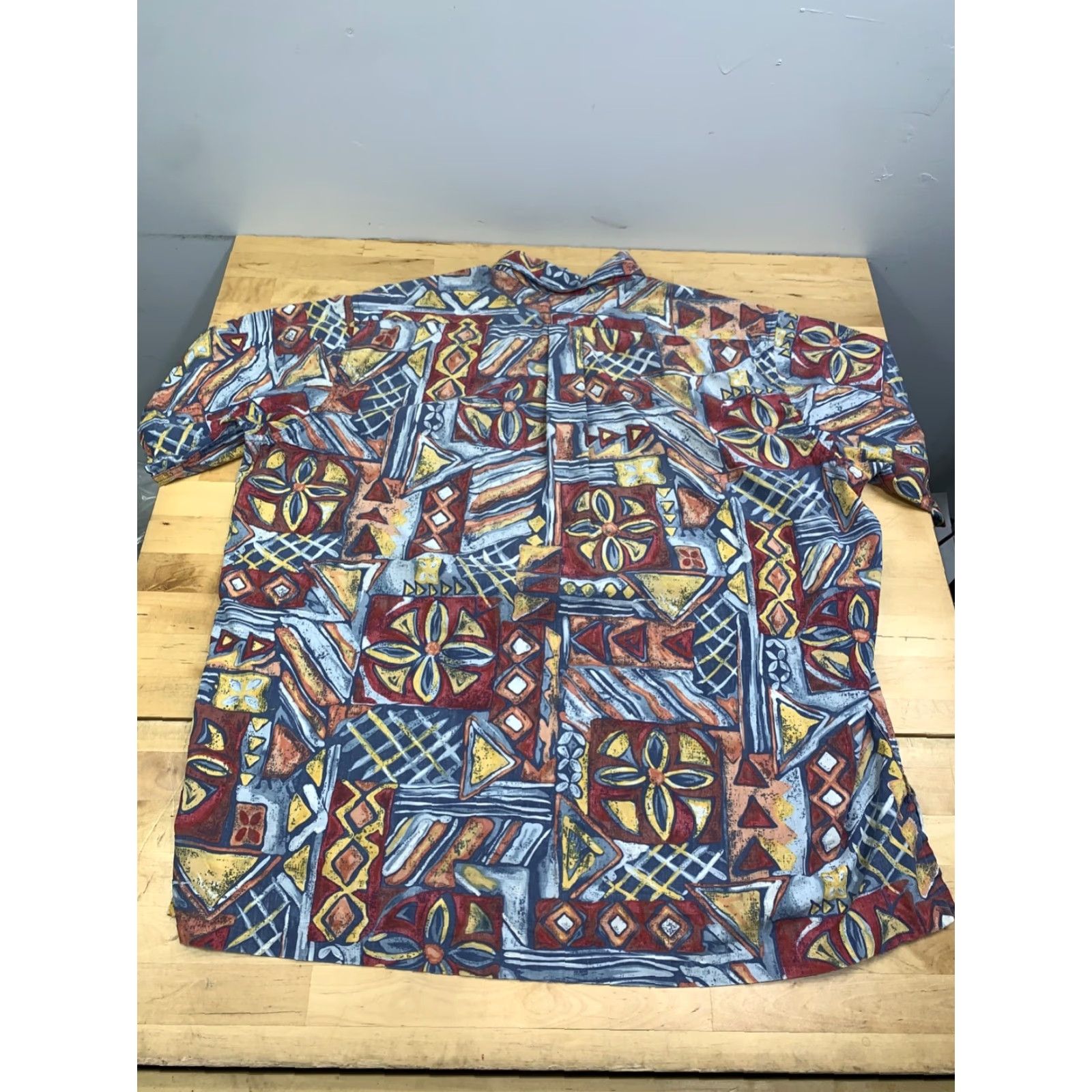 Reyn Spooner Reyn Spooner Hawaiian Shirt Men XL 1/4 Button Short Sleeve Multicolor Beach Tropical Casual Vacation 13018 Size US XL / EU 56 / 4 - 7 Thumbnail