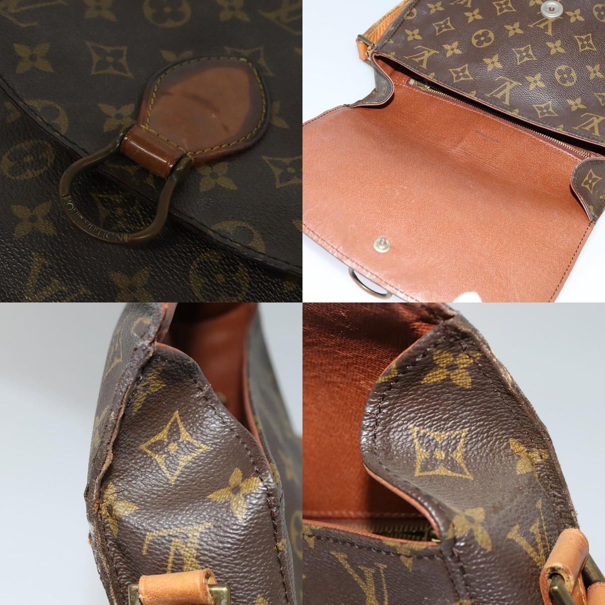 Louis Vuitton LOUIS VUITTON Monogram Saint Cloud GM Shoulder Bag M51242 Size ONE SIZE - 11 Thumbnail