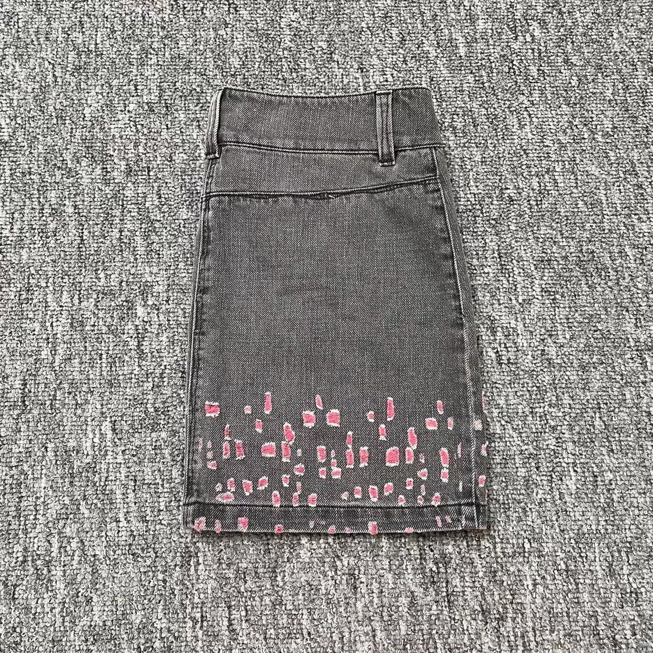 Chanel Chanel Distressed Washed Denim Mini Skirt K12 Size 26" / US 2 / IT 38 - 3 Thumbnail