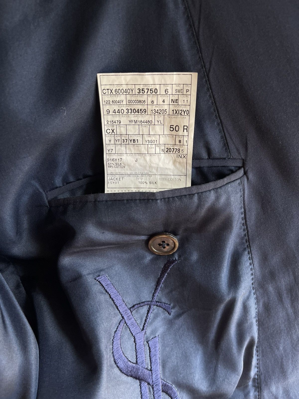 Yves Saint Laurent Yves Saint Laurent blazer Size 50R - 6 Thumbnail