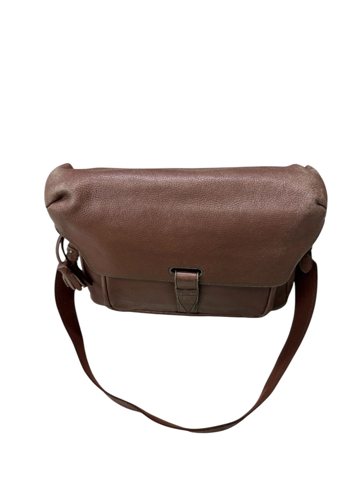 Kenzo VINTAGE KENZO PARIS LEATHER MASENGER BAG Size ONE SIZE - 8 Thumbnail