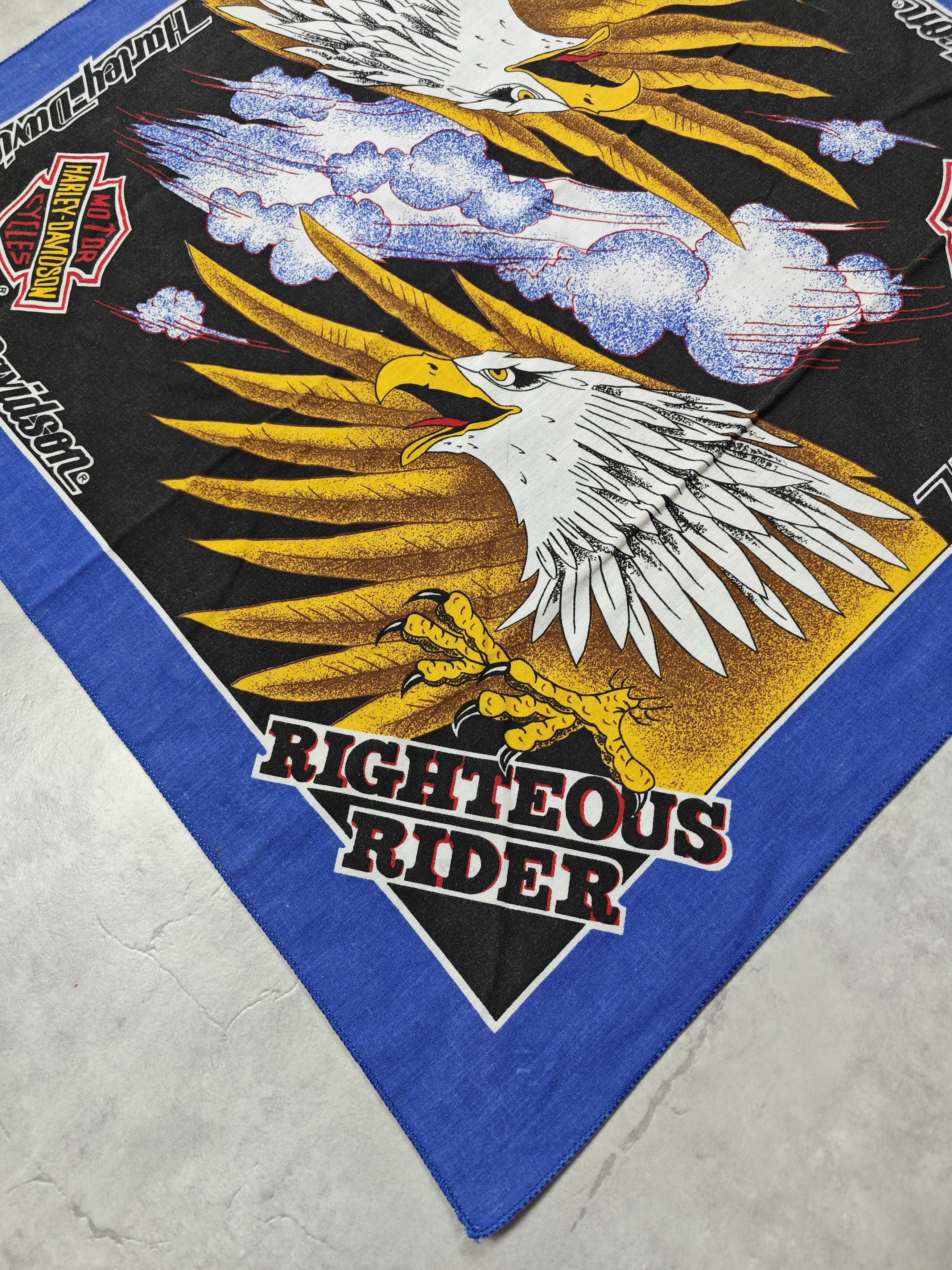 Harley Davidson Harley Davidson Vintage Bandana Size ONE SIZE - 3 Thumbnail