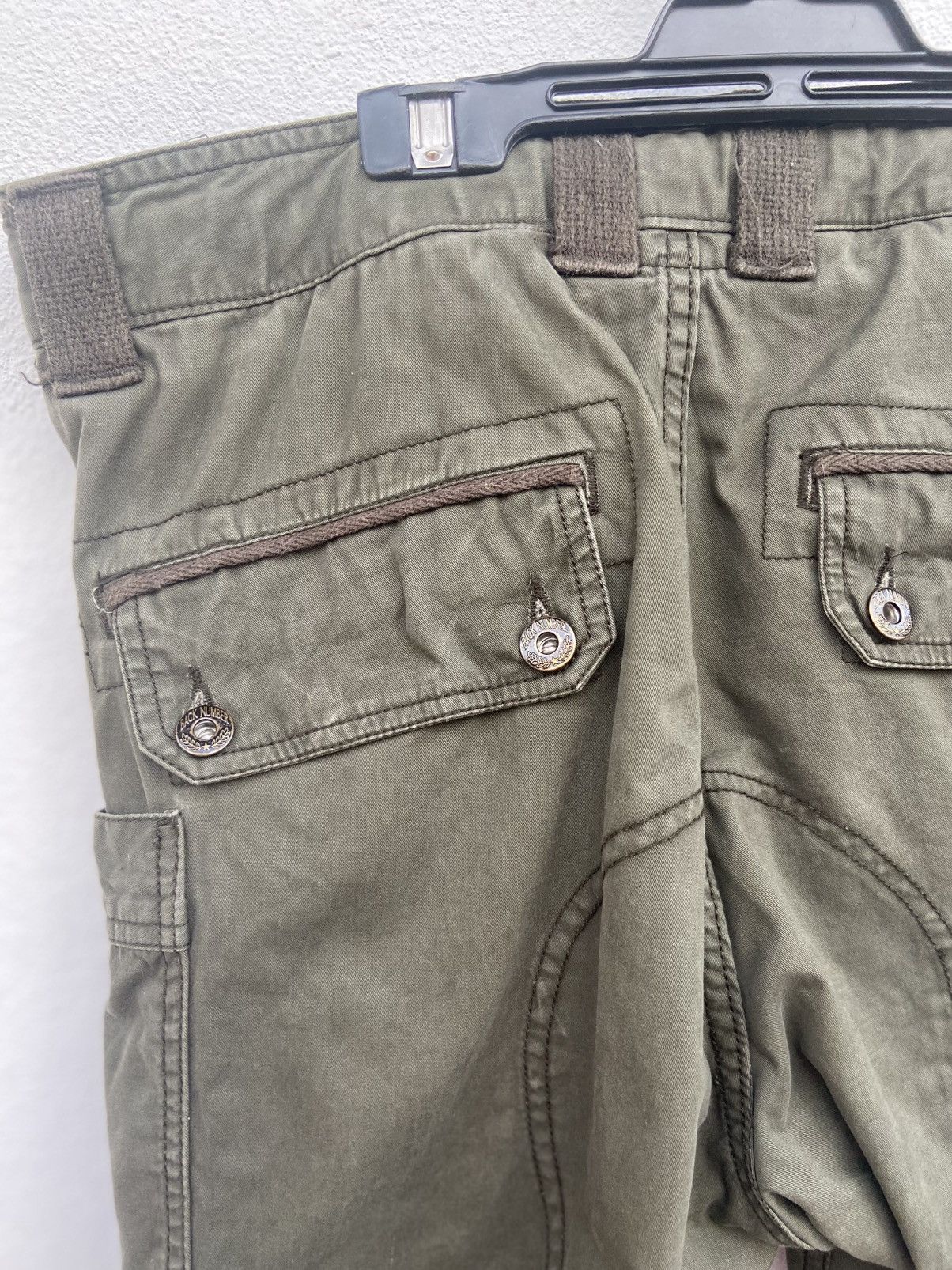 Numbers Back Number Cargo pants tactical series cargos toyo ent Size US 33 - 9 Thumbnail