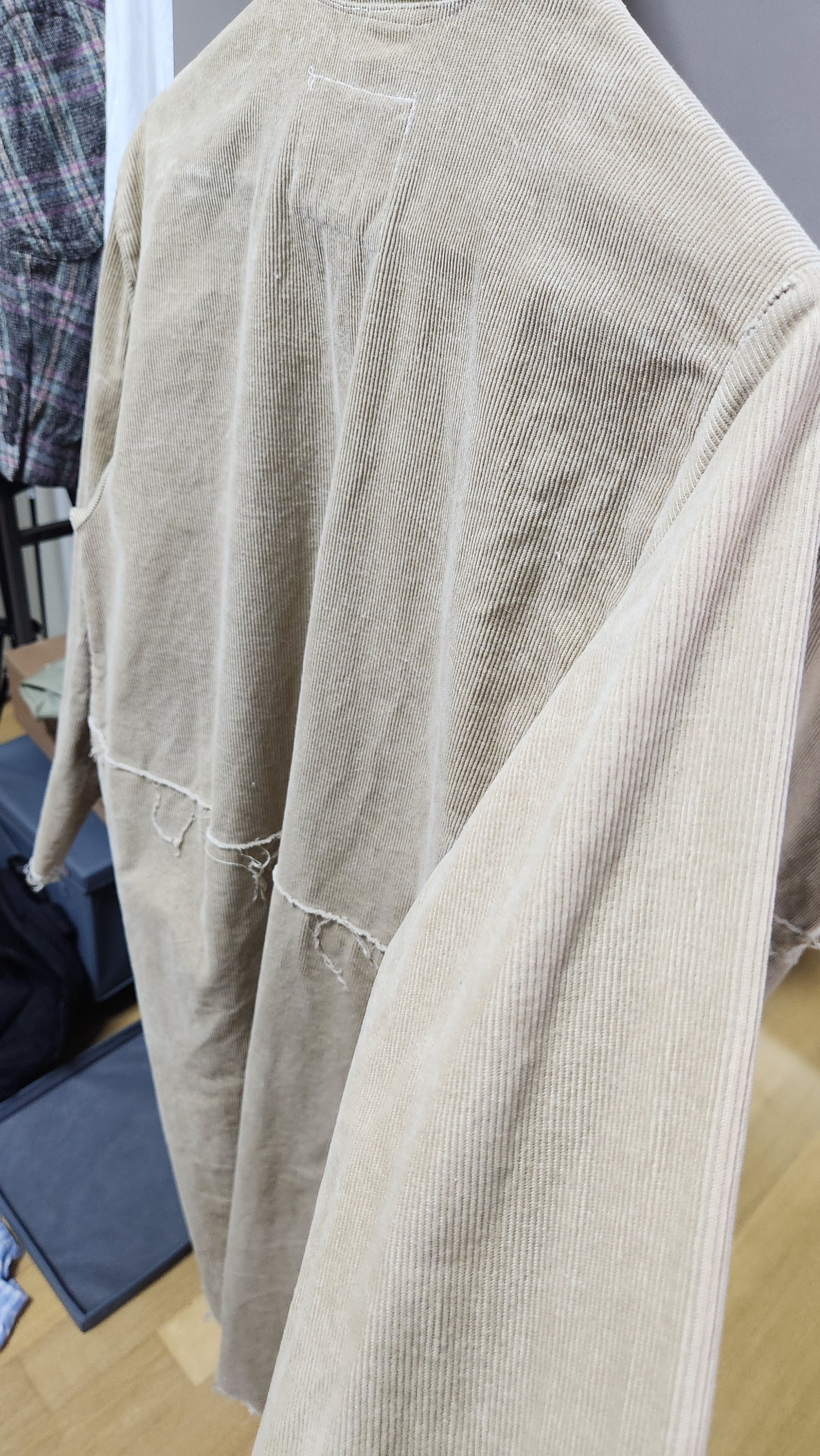 Camiel Fortgens Camiel Fortgens 2017 Archive Deconstructed Corduroy Coat Size US L / EU 52-54 / 3 - 6 Thumbnail