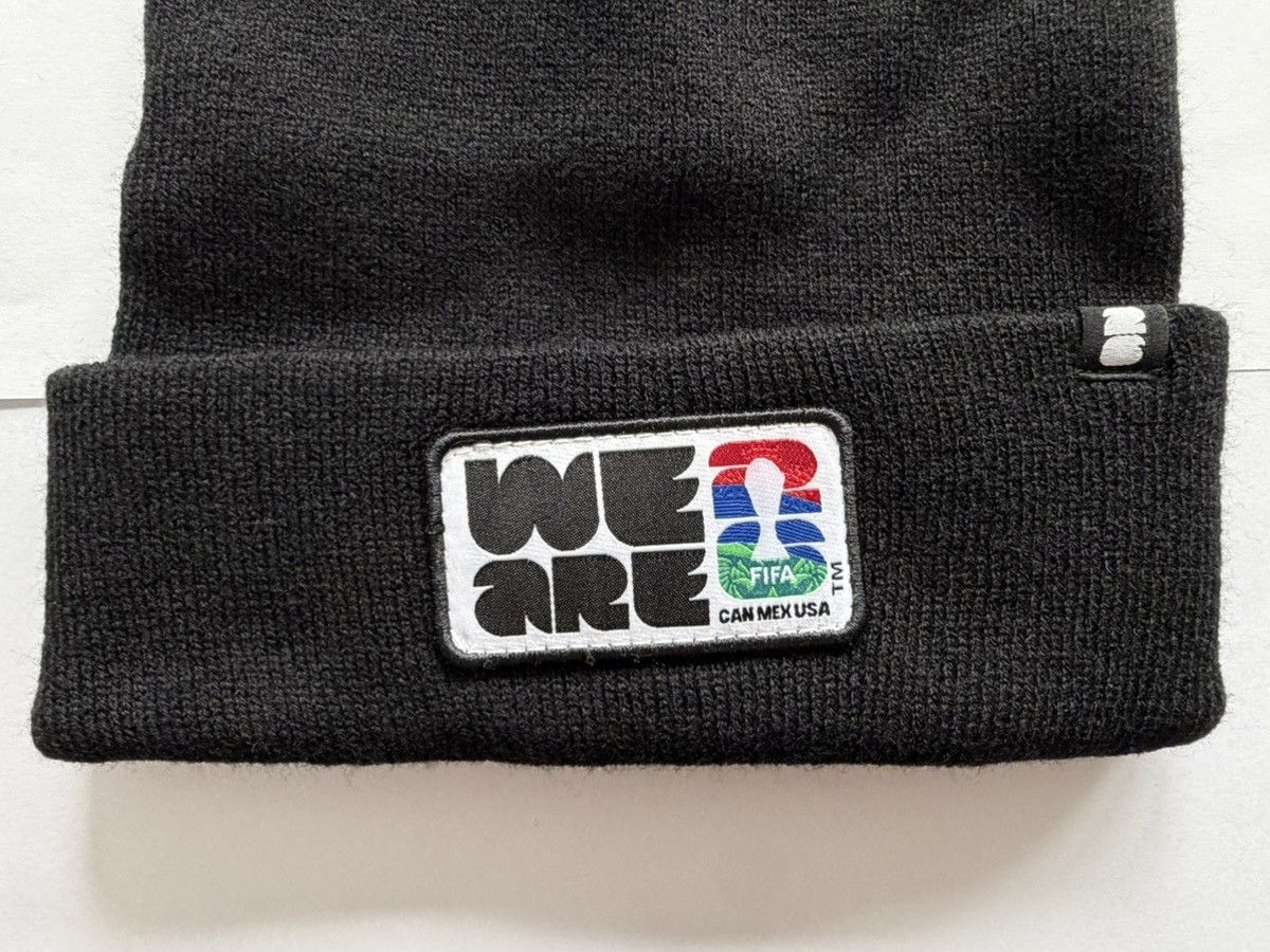 Other OFFICIAL FIFA WORLD CUP 2026 BLACK CUFFED BEANIE HAT SOCCER Size ONE SIZE - 3 Thumbnail