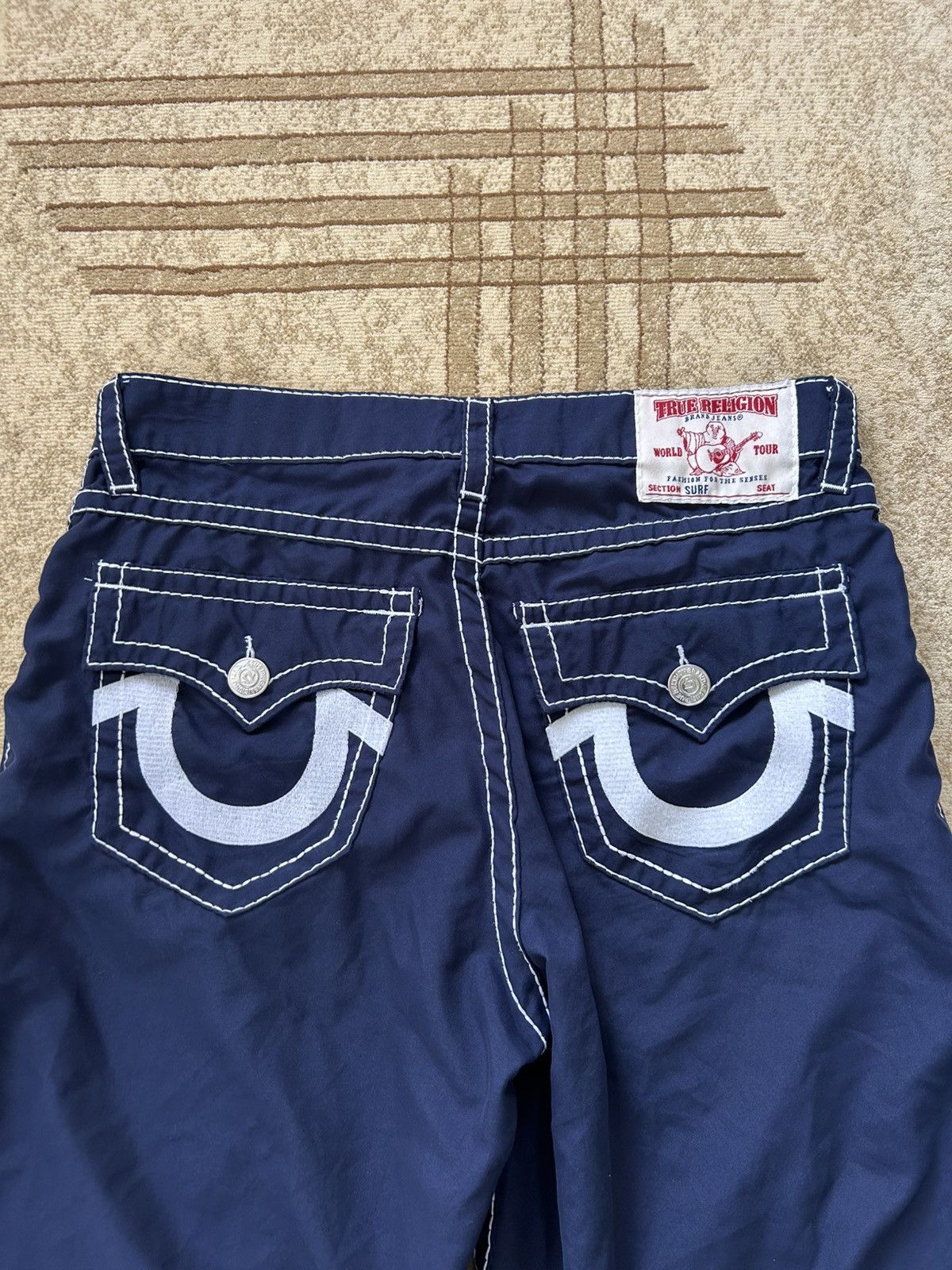 True Religion True Religion Board Shorts Surf Swim Trunks Size US 36 / EU 52 - 2 Thumbnail