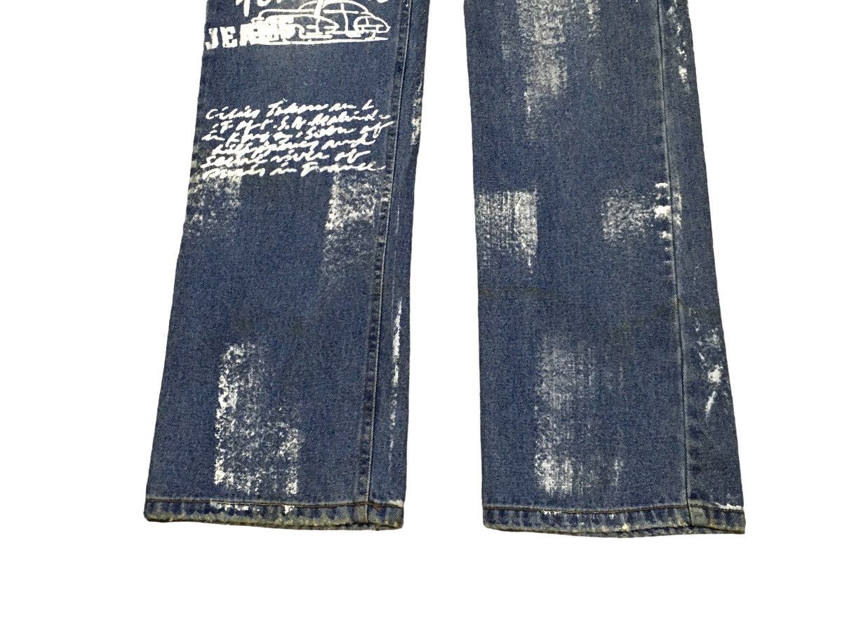 14th Addiction Very Rare Design Vintage Japanese Brand Ingalls Jeans 1990s Size US 29 - 5 Thumbnail