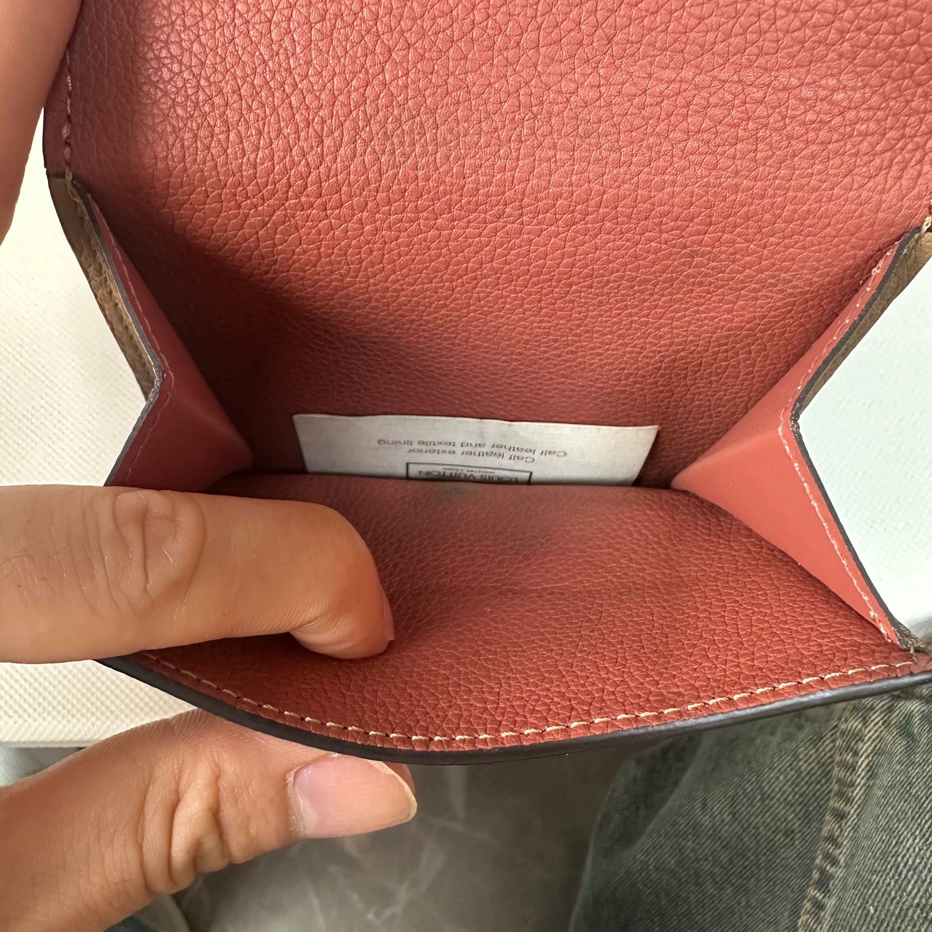 Louis Vuitton LOUIS VUITTON Lockme II Color-Blocked Short Tri Wallet Size ONE SIZE - 5 Thumbnail