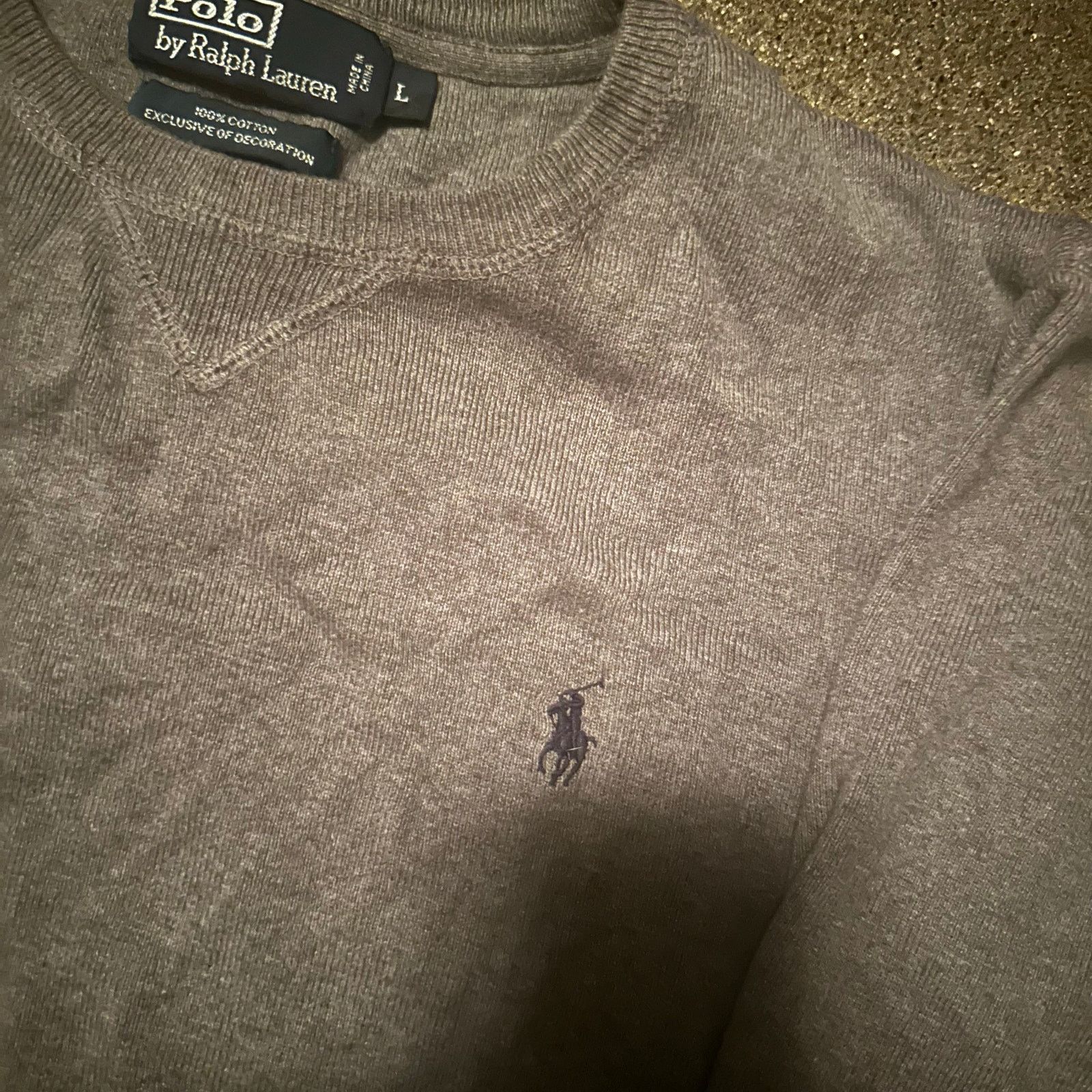 Polo Ralph Lauren Polo ralph lauren crewneck sweater pony logo Size US L / EU 52-54 / 3 - 3 Thumbnail