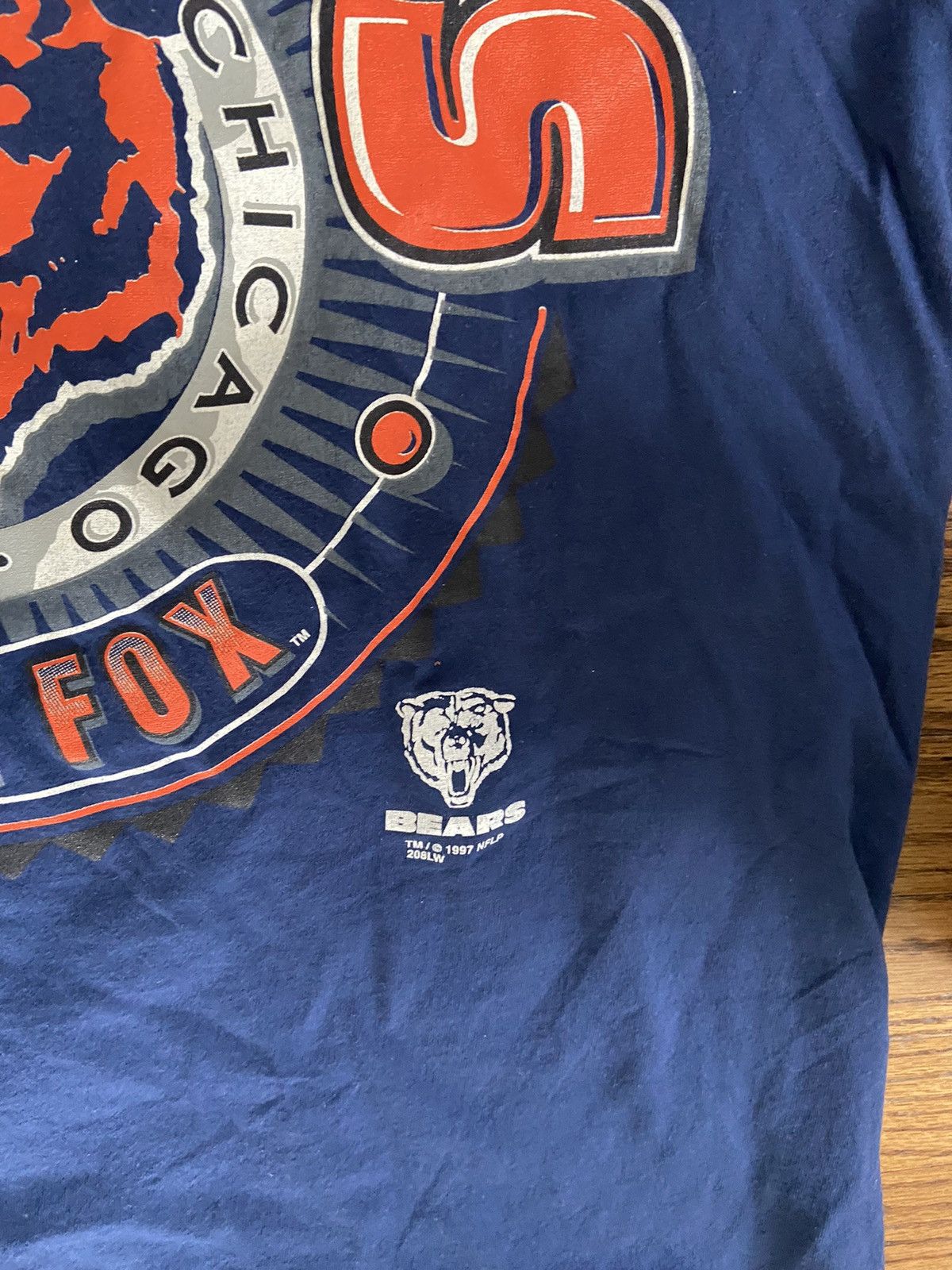 NFL × Vintage Vintage Chicago bears t shirt Size US L / EU 52-54 / 3 - 5 Thumbnail