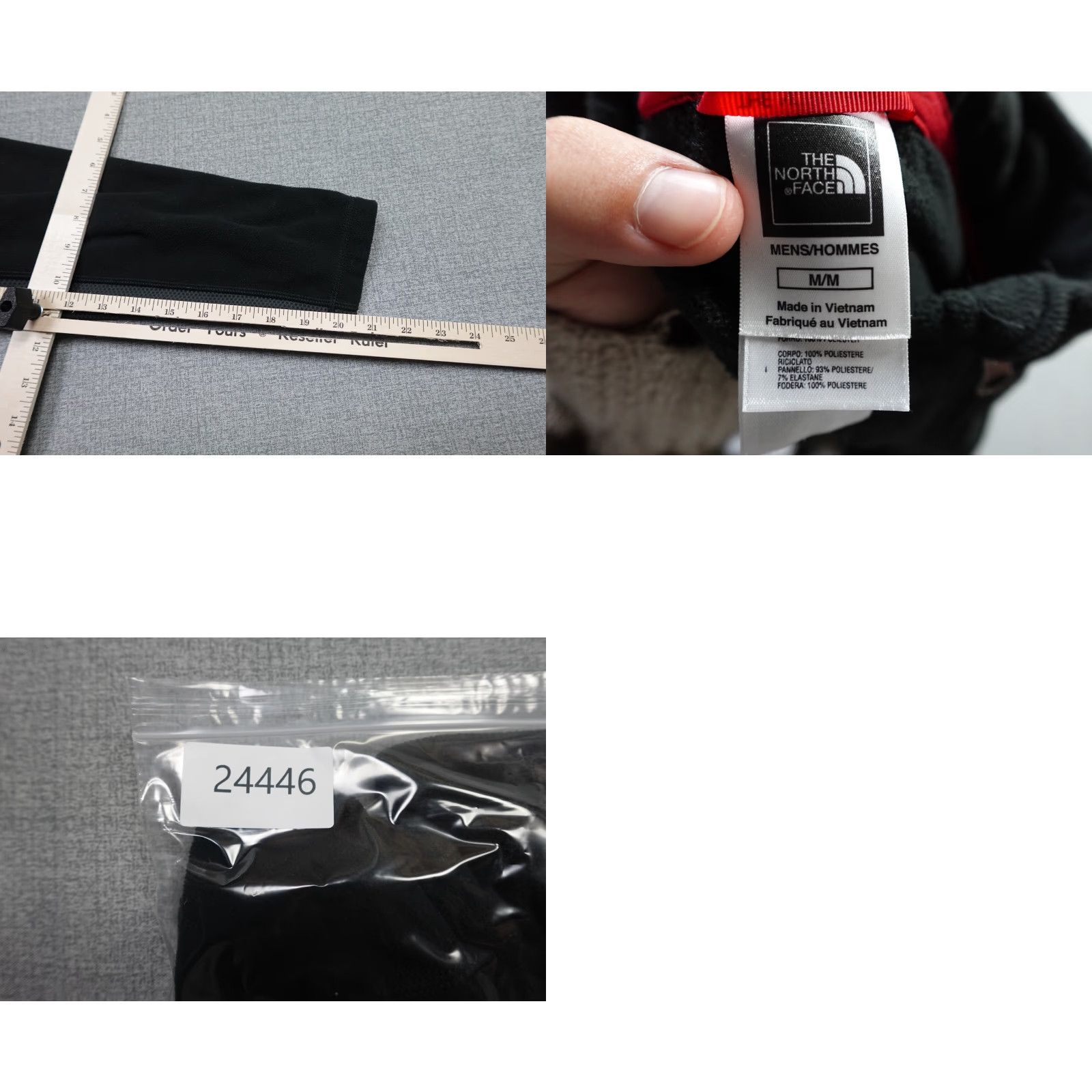 The North Face The North Face Sweater Men M Black Pullover 1/4 Zip Hiking Base Layer Size US M / EU 48-50 / 2 - 8 Thumbnail
