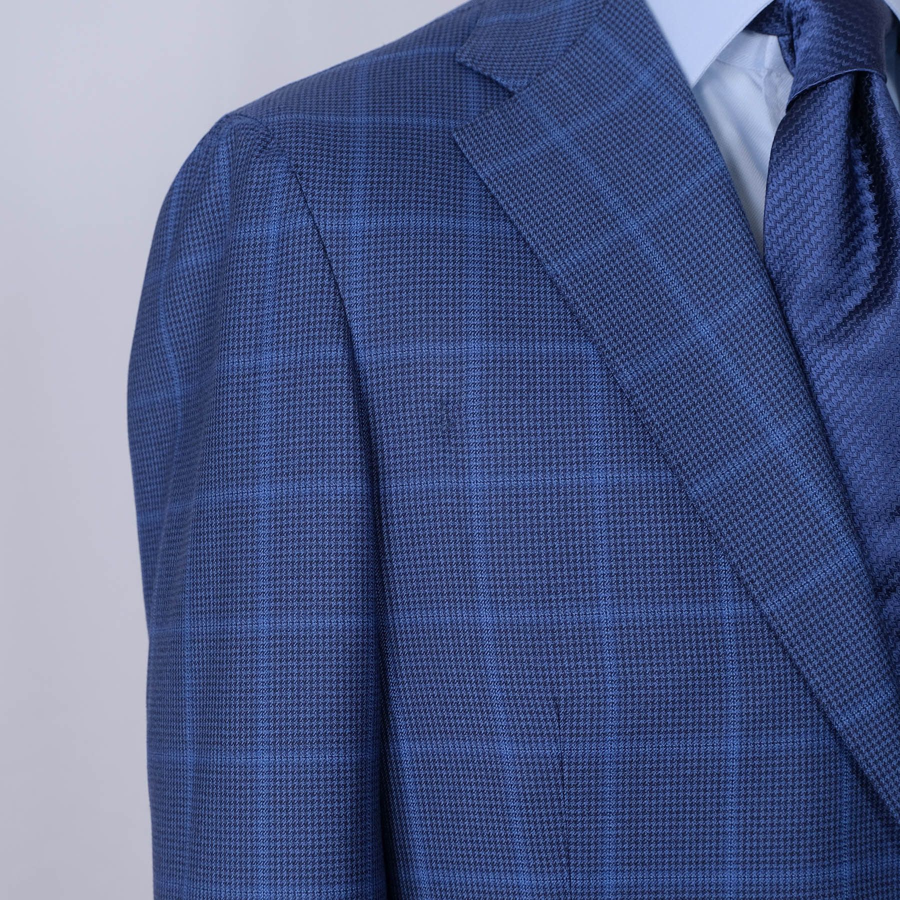 Orazio Luciano Orazio Luciano, blue Neapolitan jacket, size 40, RRP 3600e Size 40R - 4 Thumbnail