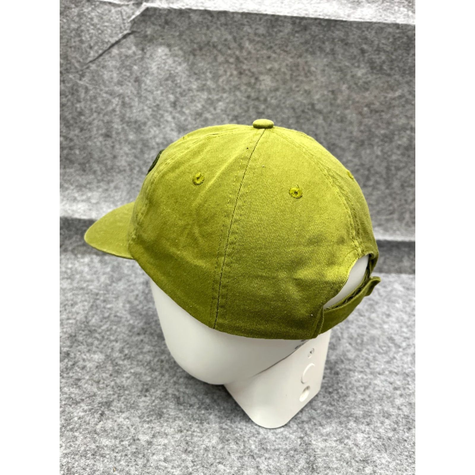 Vintage BK Shut Up & Fish! Hat Cap Strap Back Adult One Size Green Cotton Twill Baseball Cap Beach Camp Fish Hiking Accessories Mens Size ONE SIZE - 5 Thumbnail