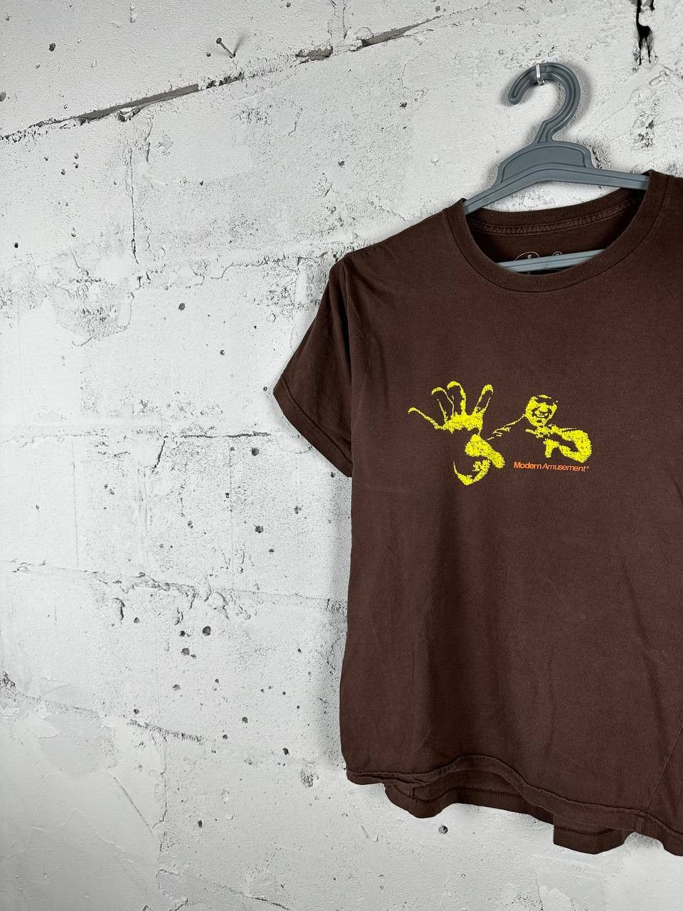 Japanese Brand × Modern Amusement × Vintage Vintage Modern Amusement Brown Bruce Lee T Shirt Size US S / EU 44-46 / 1 - 2 Thumbnail