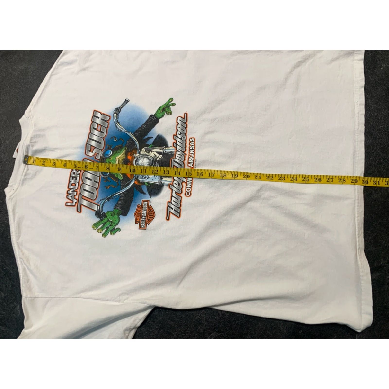 Harley Davidson VINTAGE Harley-Davidson T-Shirt Men 2XL White Biker Motorcycle Spring Adult Size US XXL / EU 58 / 5 - 5 Thumbnail