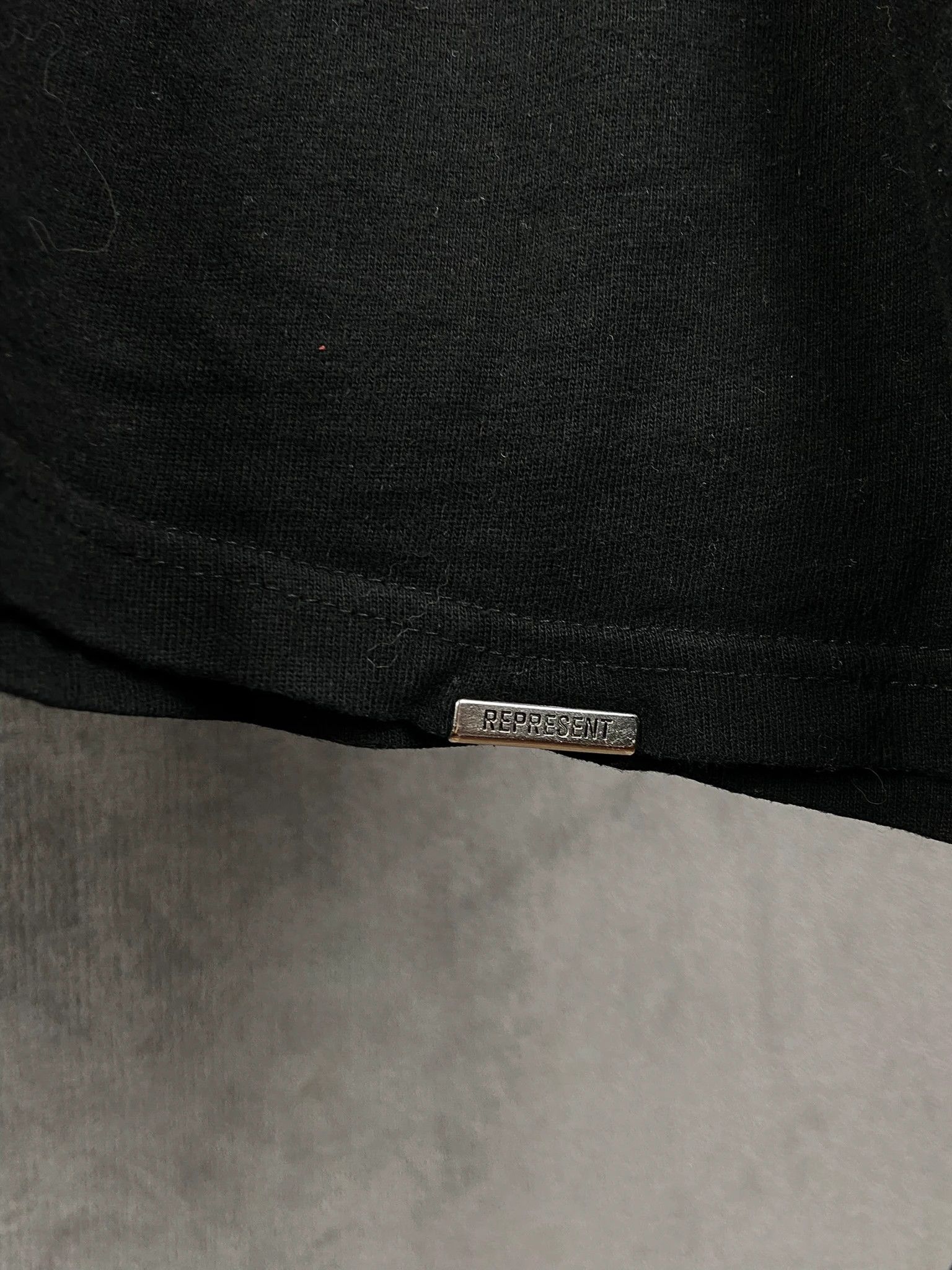 Represent Clo. Represent Black Oversized Tee XL Minimalist Basic Size US XL / EU 56 / 4 - 2 Thumbnail