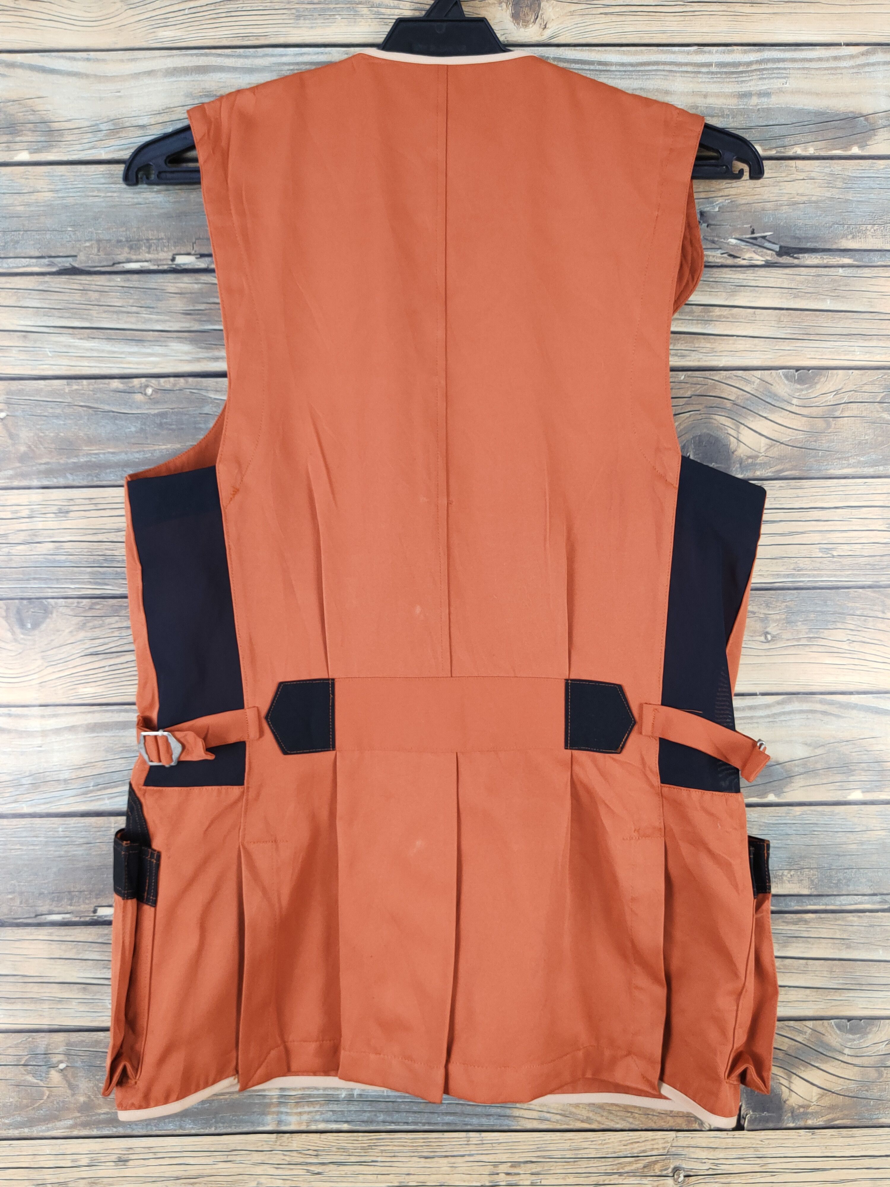 Japanese Brand × Vintage Vintage Union Two Horse Orange Black Vests Size US M / EU 48-50 / 2 - 8 Thumbnail