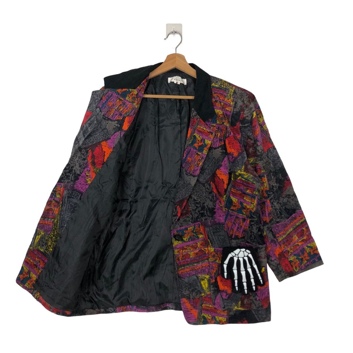 Japanese Brand VINTAGE GIVY JAPAN ART FULL PRINT SPLASH DESIGN Size US M / EU 48-50 / 2 - 8 Thumbnail
