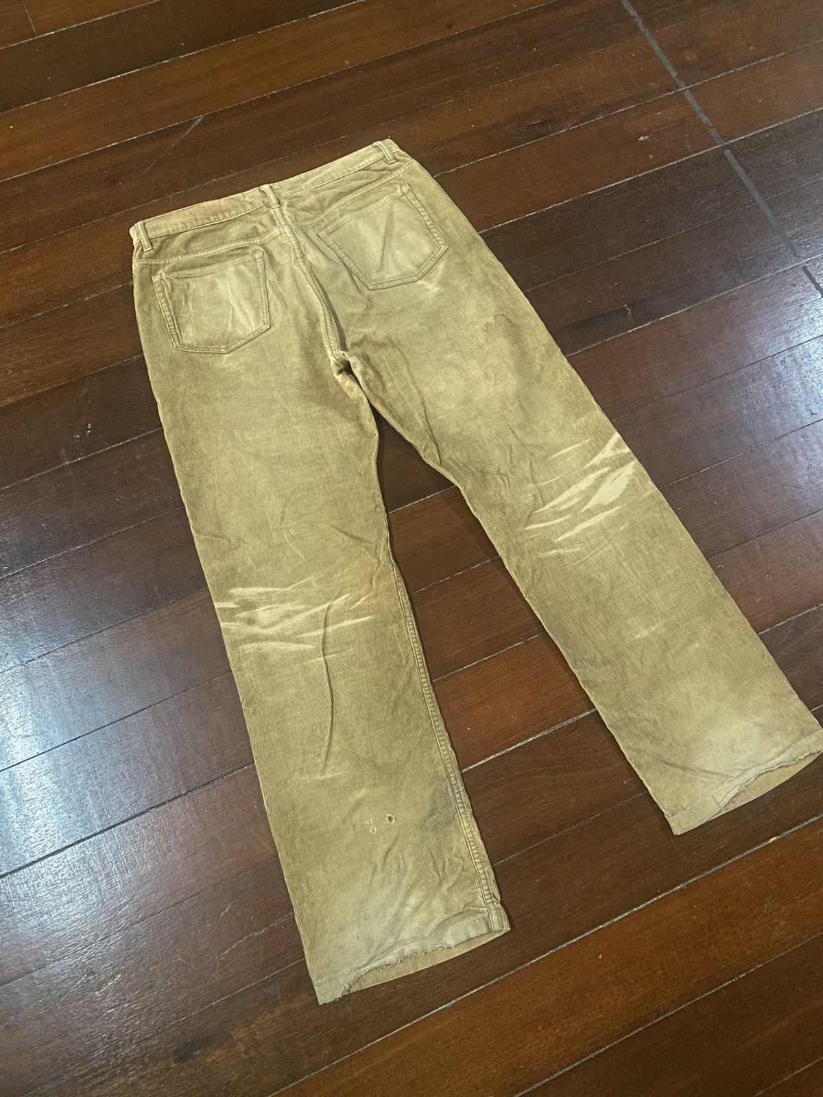 A.P.C. Vintage y2k hiver 2000 A.P.C. Valvet flare faded pants Size US 35 - 7 Thumbnail