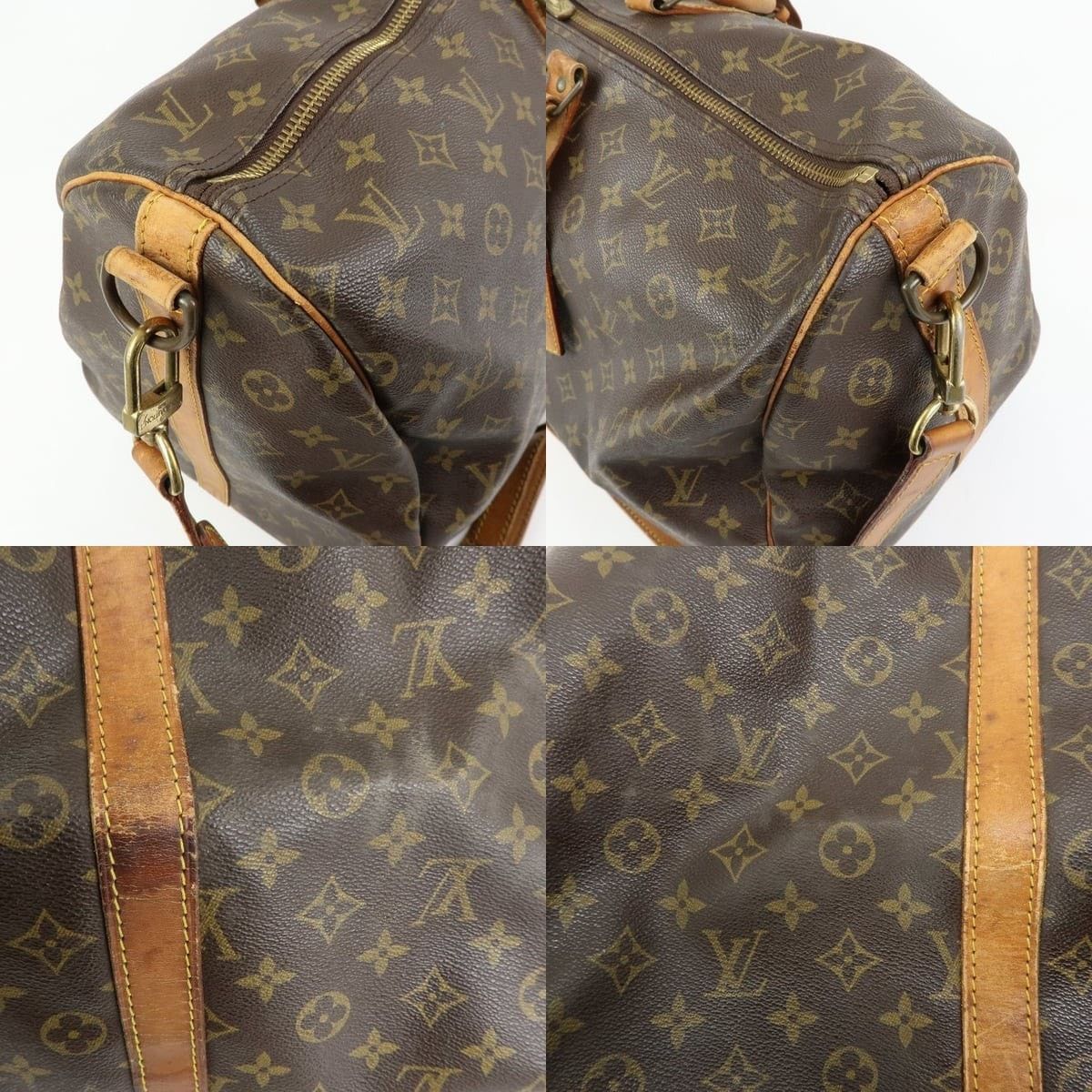 Louis Vuitton Louis Vuitton Monogram Keepall 55 Duffle Bag Size ONE SIZE - 6 Thumbnail