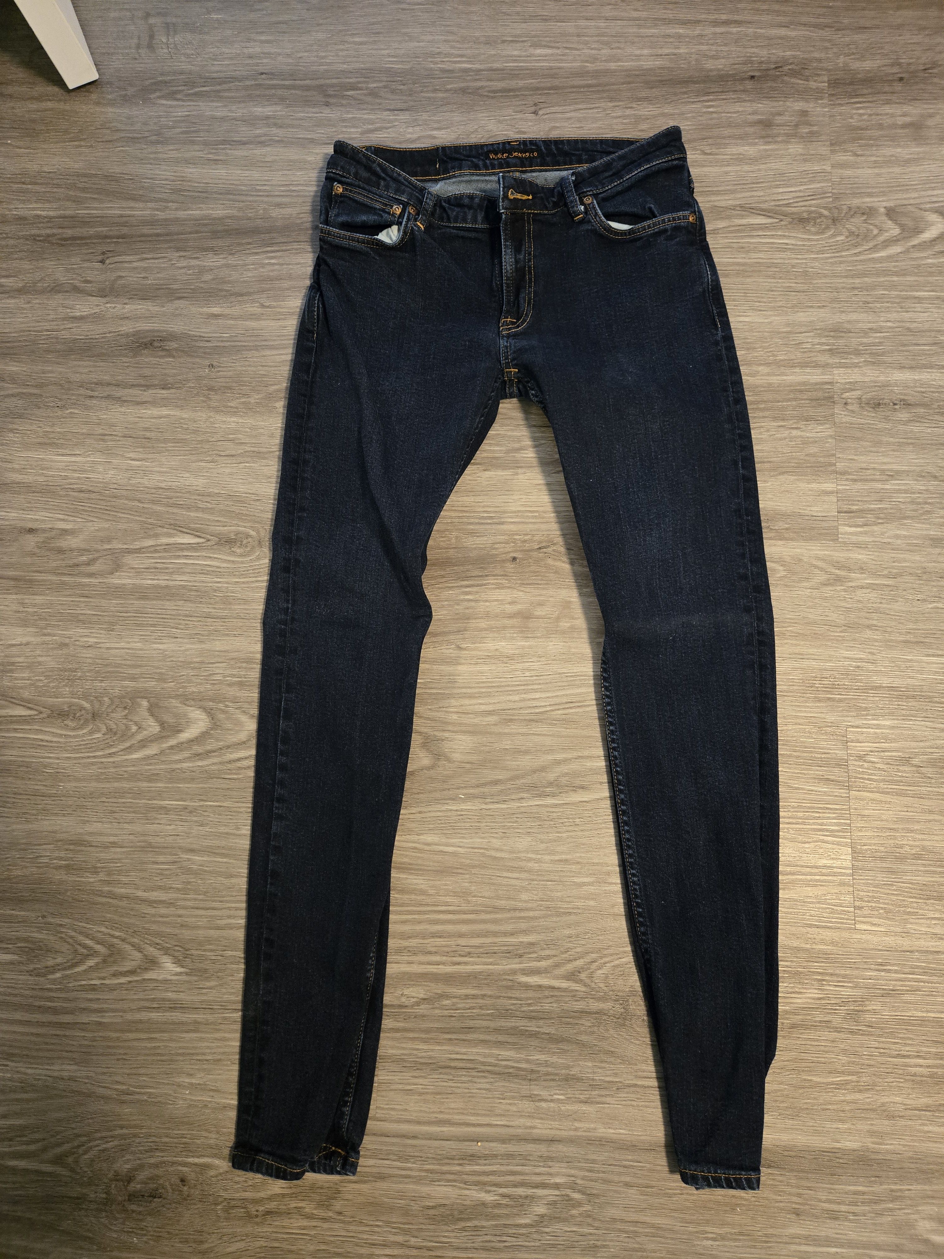 Nudie Jeans Nudie Jeans Skinny Lin Indigo Jeans Size US 32 / EU 48 - 1 Thumbnail