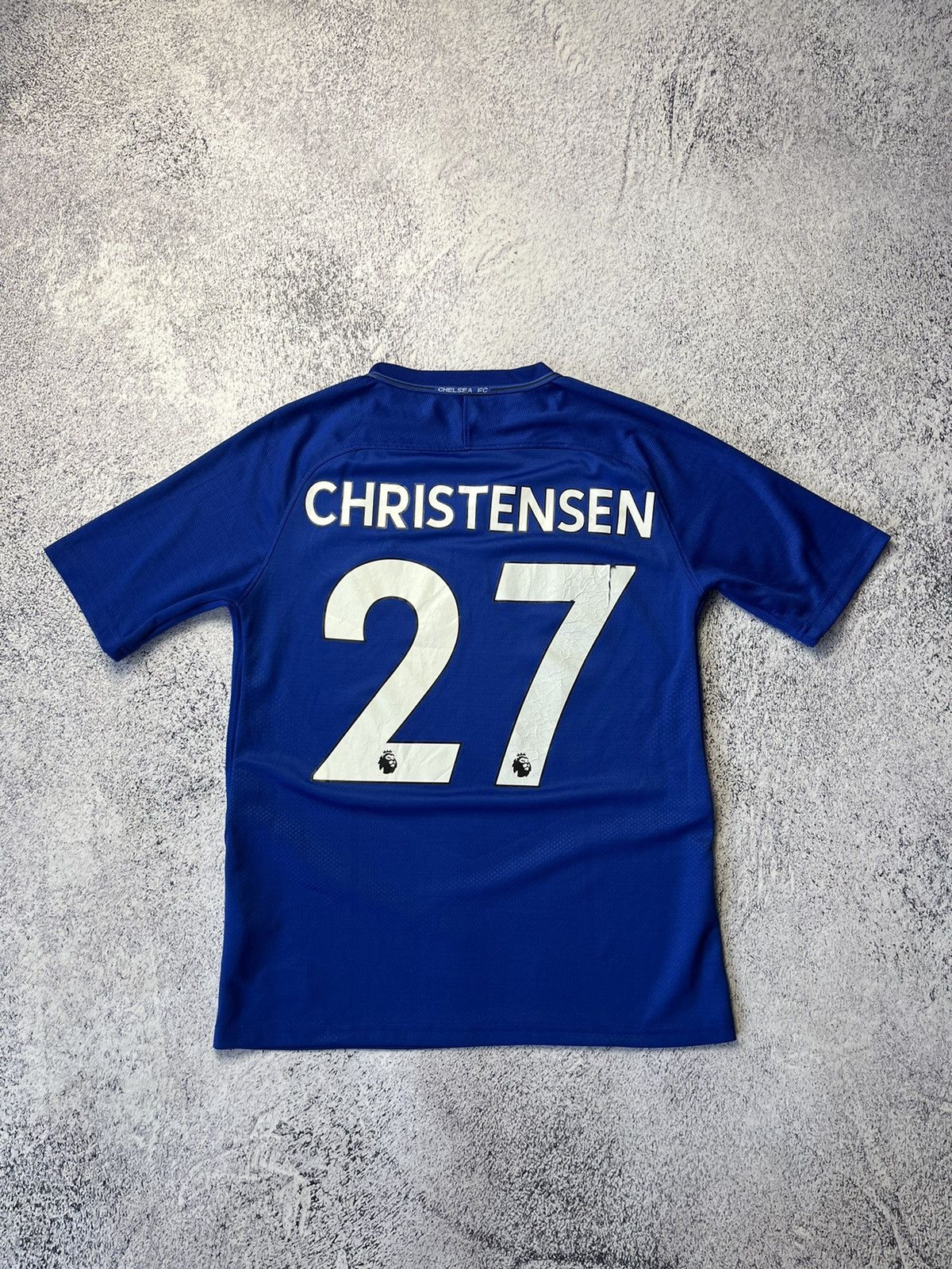 Chelsea Soccer Vintage Nike Chelsea #27 Christensen soccer jersey blokecore Size US S / EU 44-46 / 1 - 16 Thumbnail