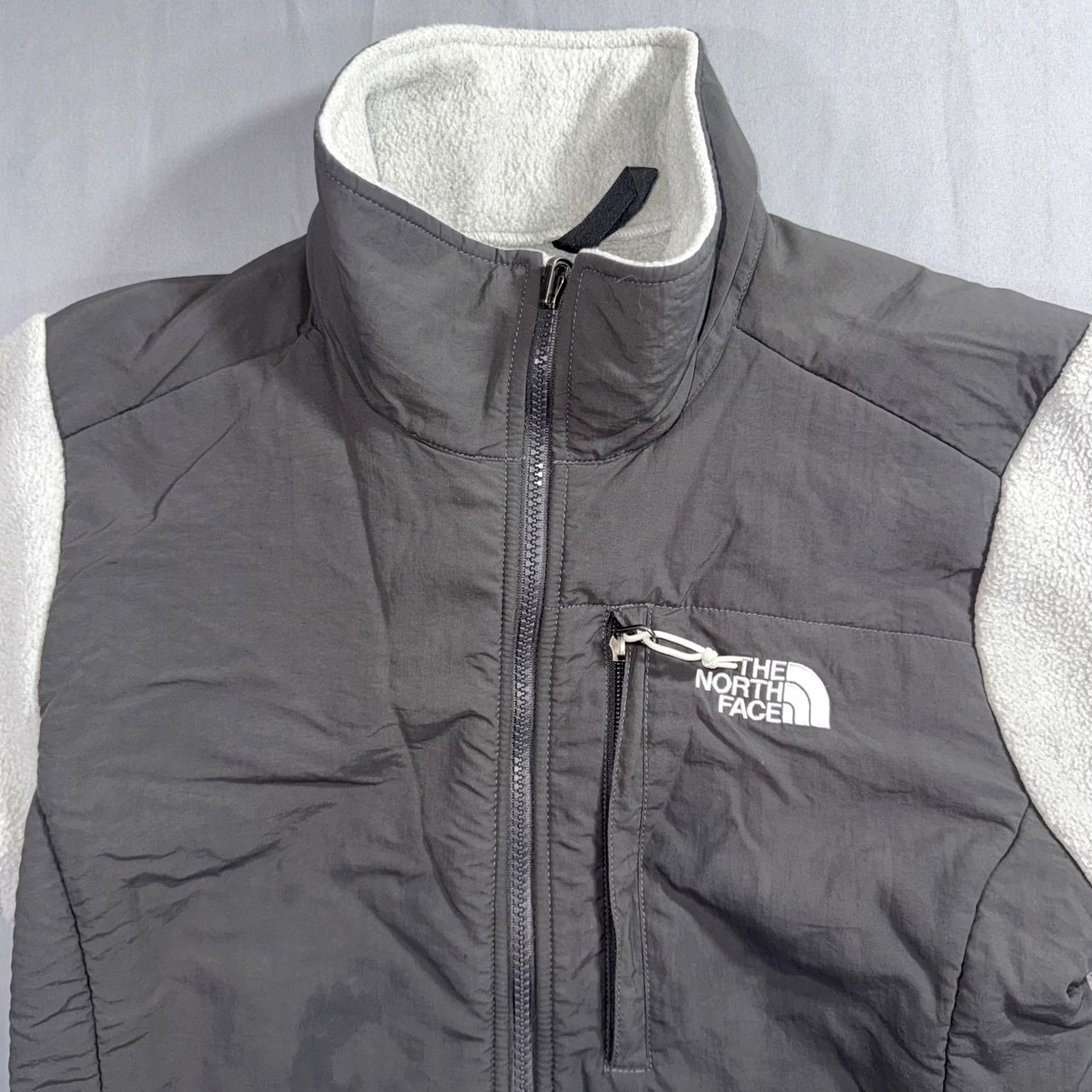 The North Face The North Face Jacket Womens Medium Gray Polartec Fleece Full Zip Outdoor Size M / US 6-8 / IT 42-44 - 3 Thumbnail