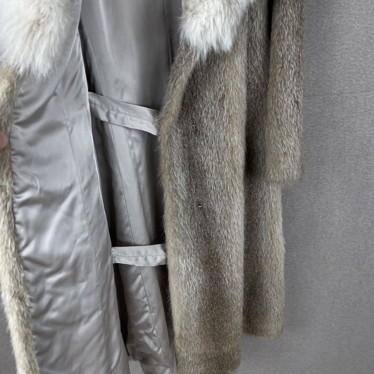 If Six Was Nine × Vintage VINTAGE 80s FUR COAT FUZZY HIGH QUALITY JACKET Size US M / EU 48-50 / 2 - 7 Thumbnail
