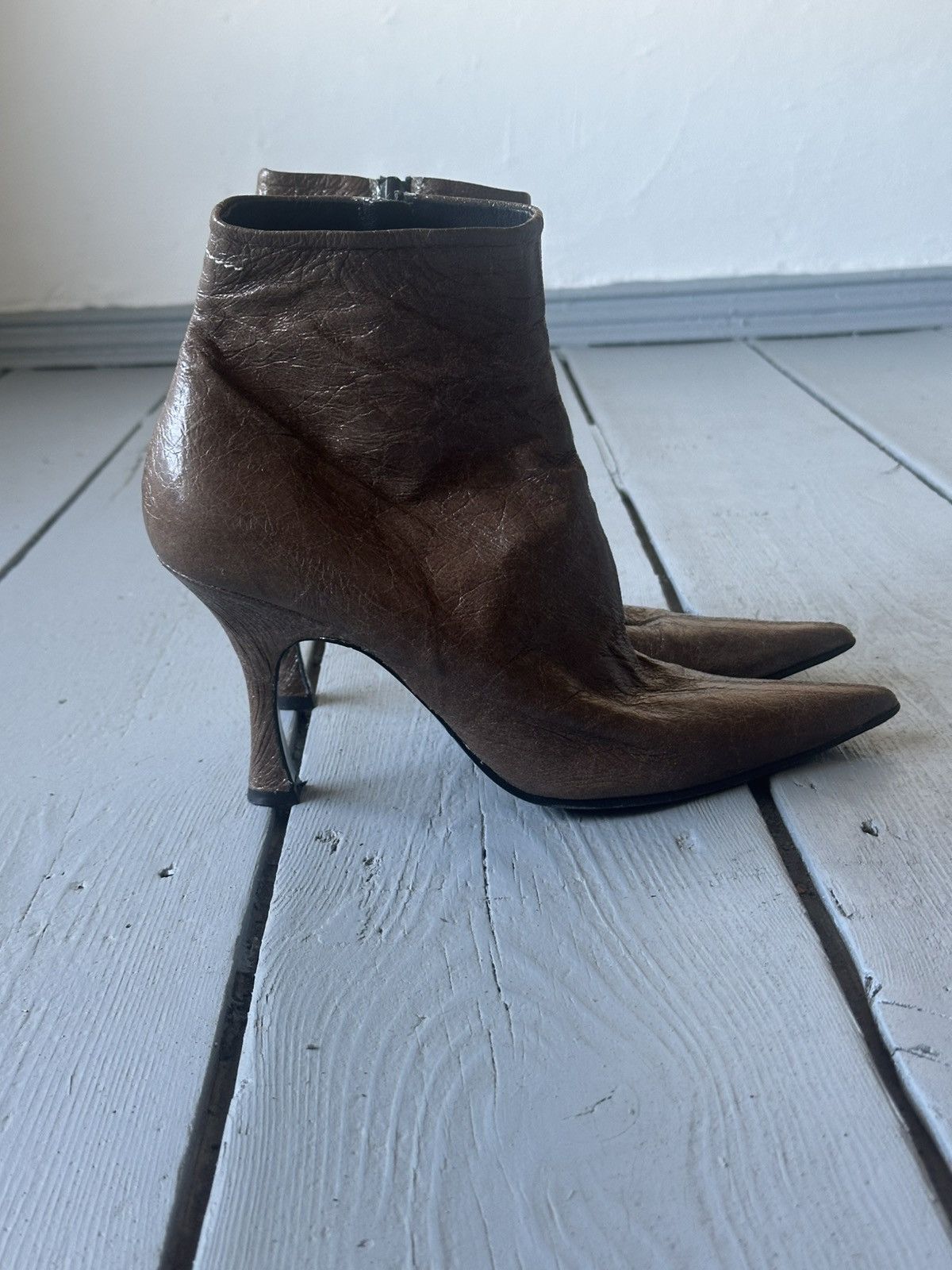 Margiella MM6 ankle boot heels