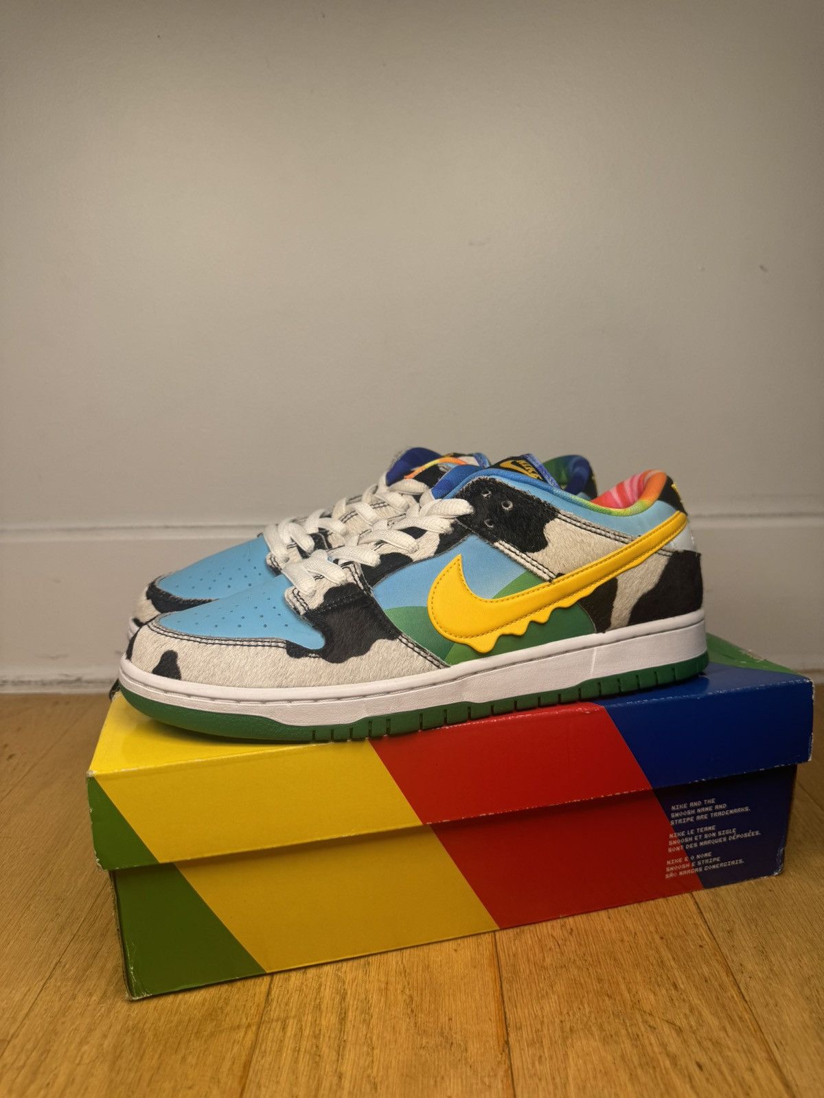 Nike BEN & JERRY'S X DUNK LOW SB 'CHUNKY DUNKY' Size US 9 / EU 42 - 3 Thumbnail