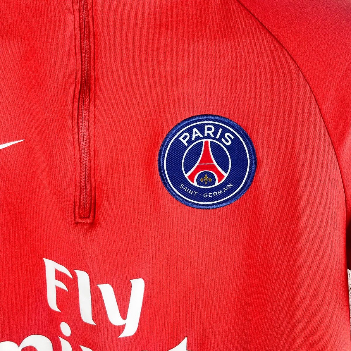 Nike Nike PSG Dry Fly Emirates Drill Football Top Sz S Red White Size US S / EU 44-46 / 1 - 4 Thumbnail