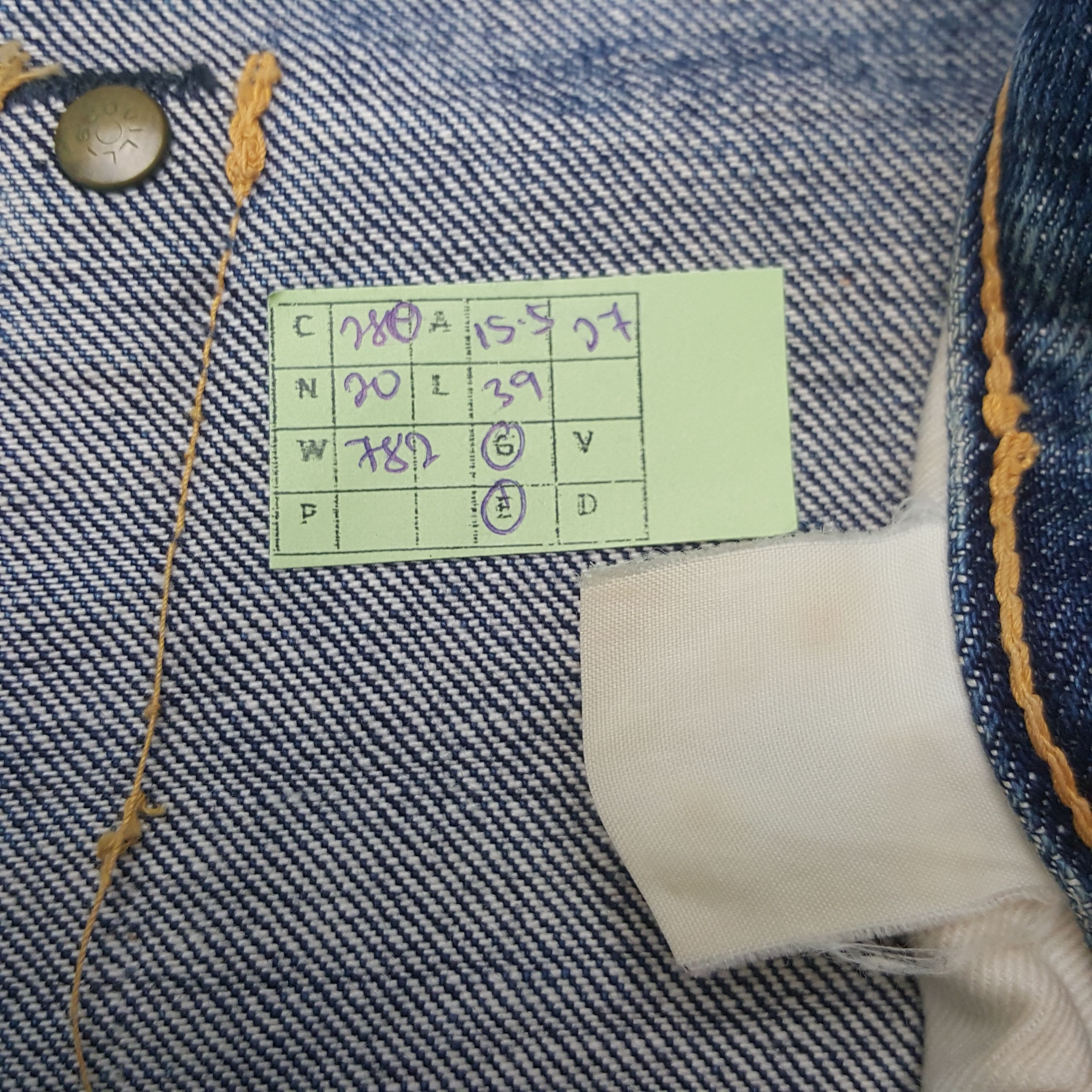 Evisu × Japanese Brand × Vintage Vintage Evisu Japanese Selvedge Custom Denim Jeans C280N20 Size US 31 - 8 Thumbnail