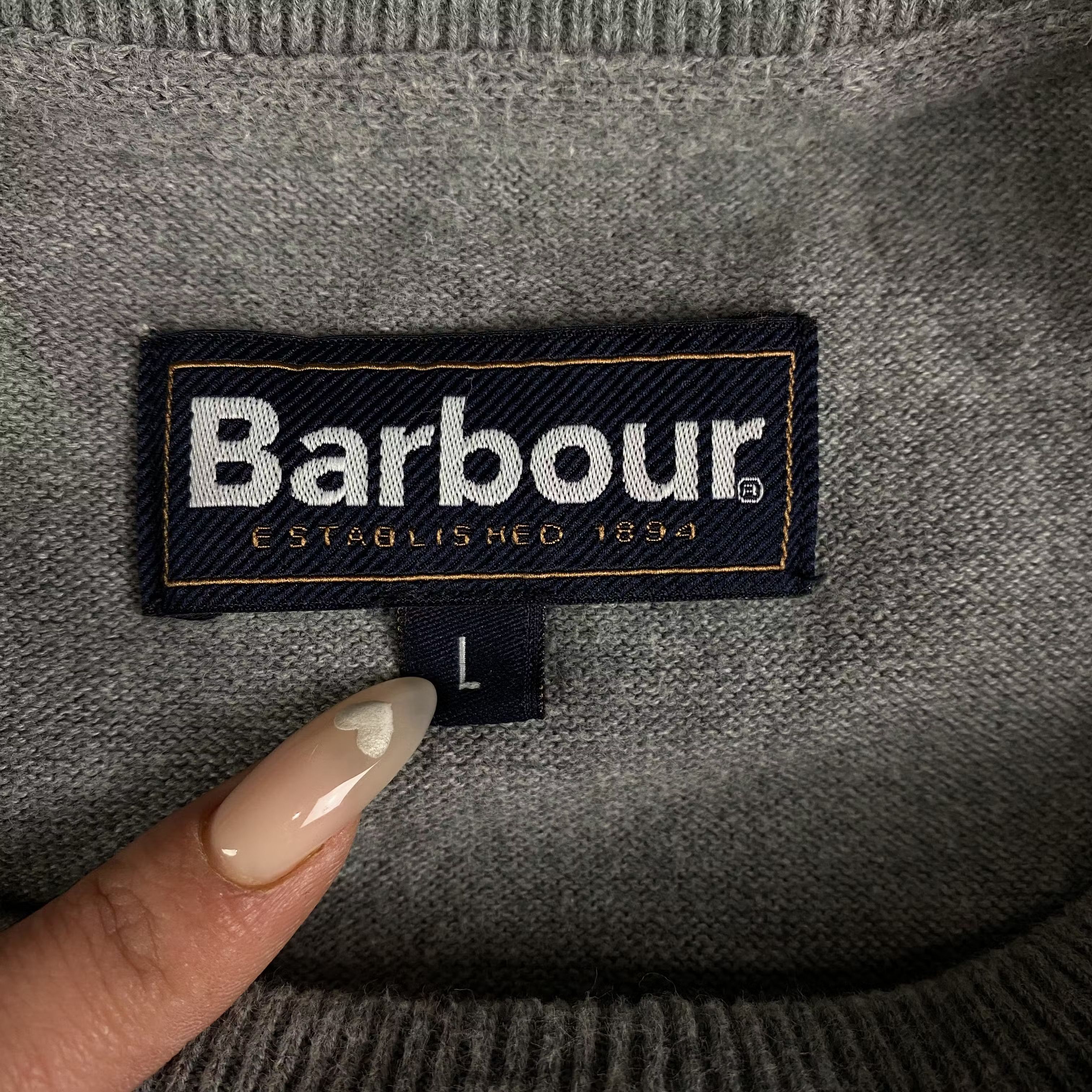 Barbour Mens Barbour Jumper Size L Size US L / EU 52-54 / 3 - 4 Thumbnail