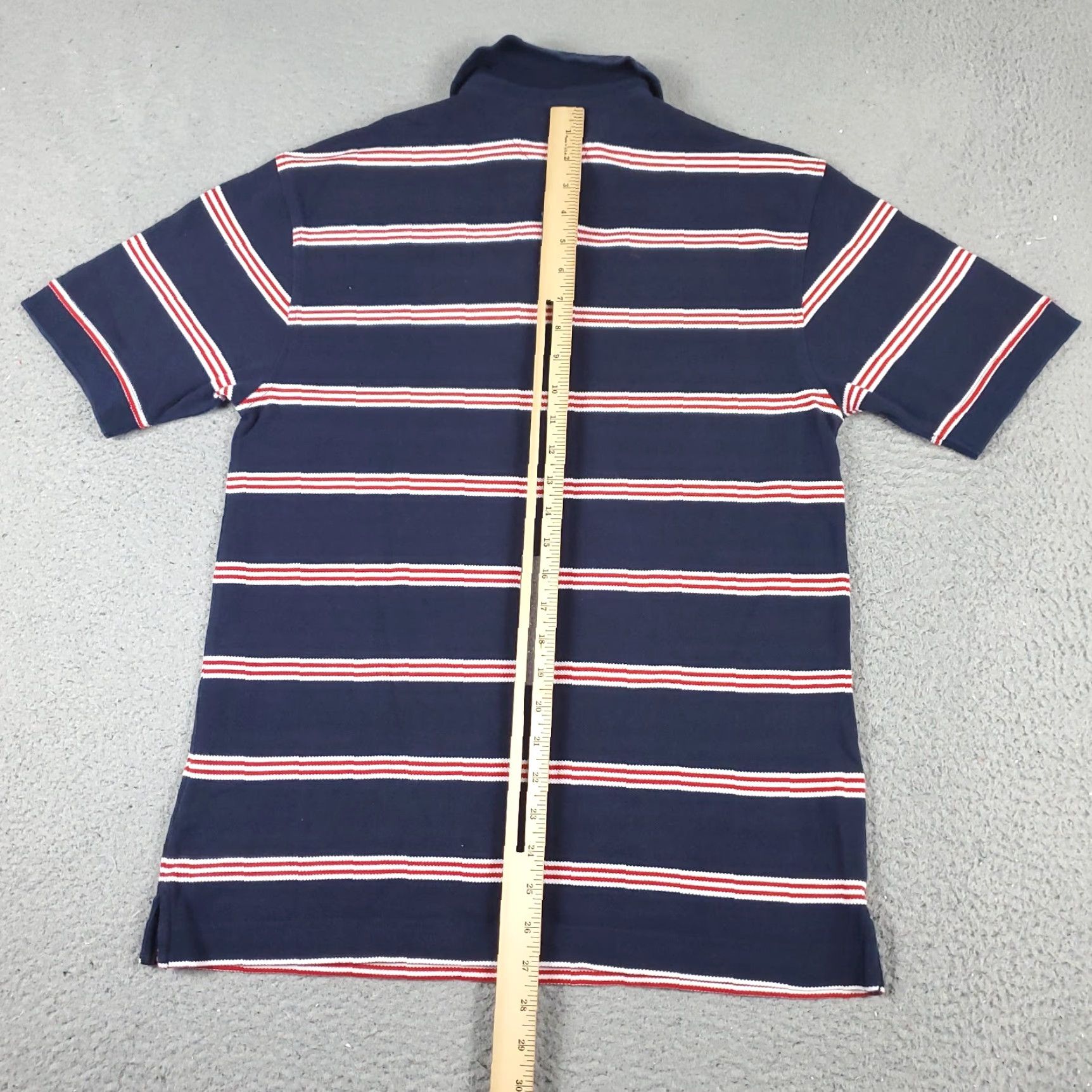 Tommy Hilfiger VINTAGE Tommy Hilfiger Polo Shirt Mens Small Blue Red Striped Casual Short Sleeve Polo Adult Small Blue Classic Logo N/A Mens Size US S / EU 44-46 / 1 - 3 Thumbnail