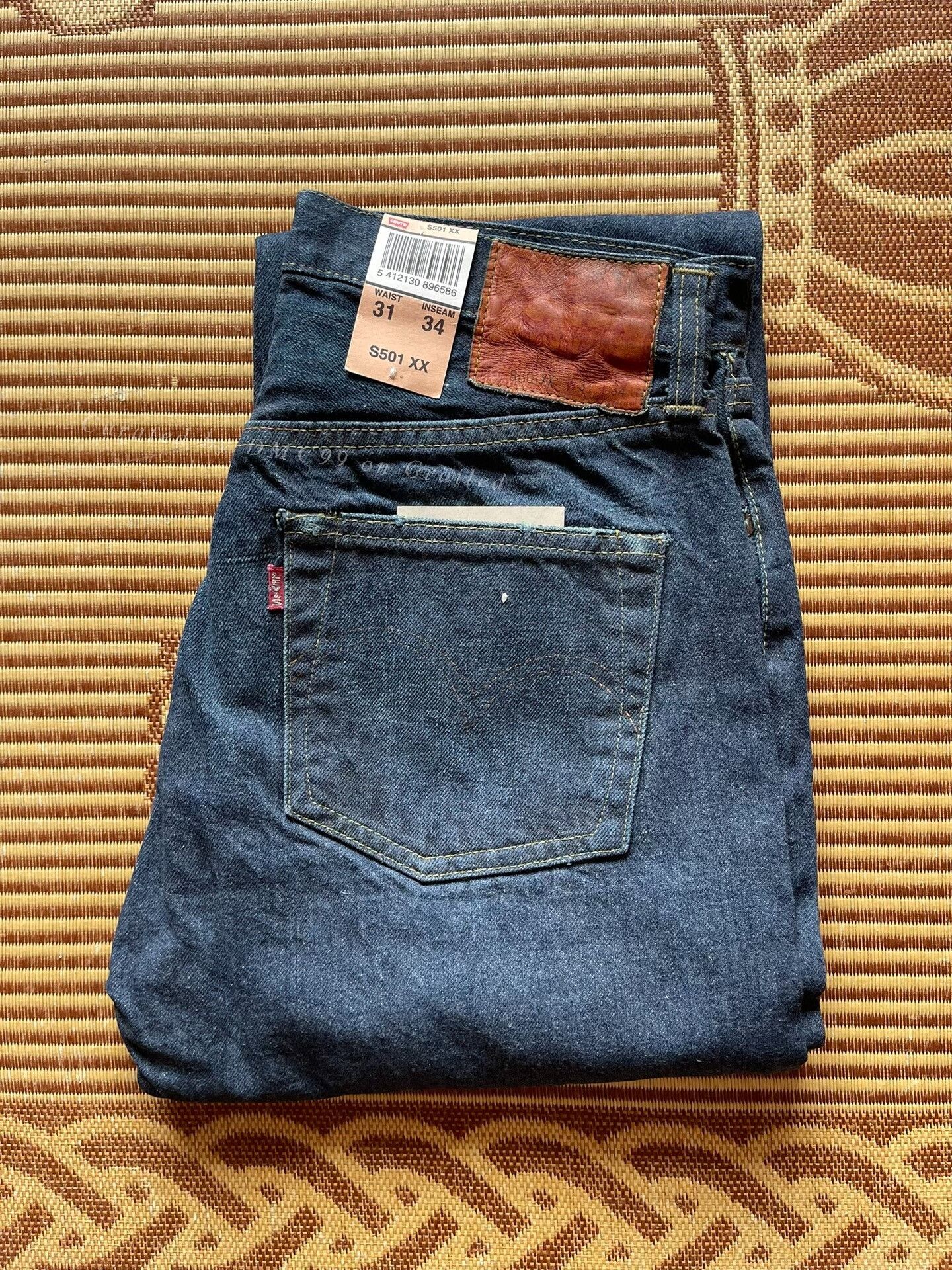 Levi's Vintage Clothing Levi's LVC 555 S501XX 44501 0160 Size US 28 / EU 44 - 1 Thumbnail