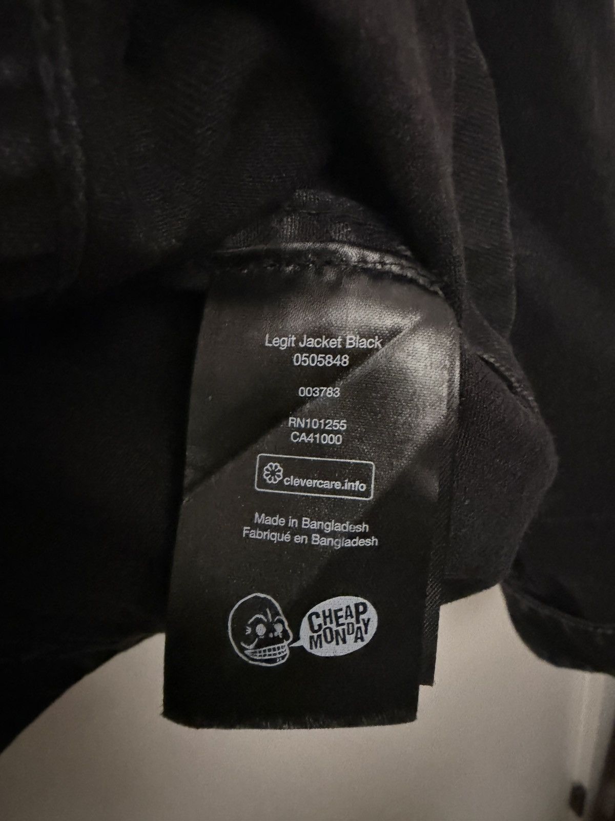 Cheap Monday Cheap Monday Legit Jacket Black Size US M / EU 48-50 / 2 - 3 Thumbnail