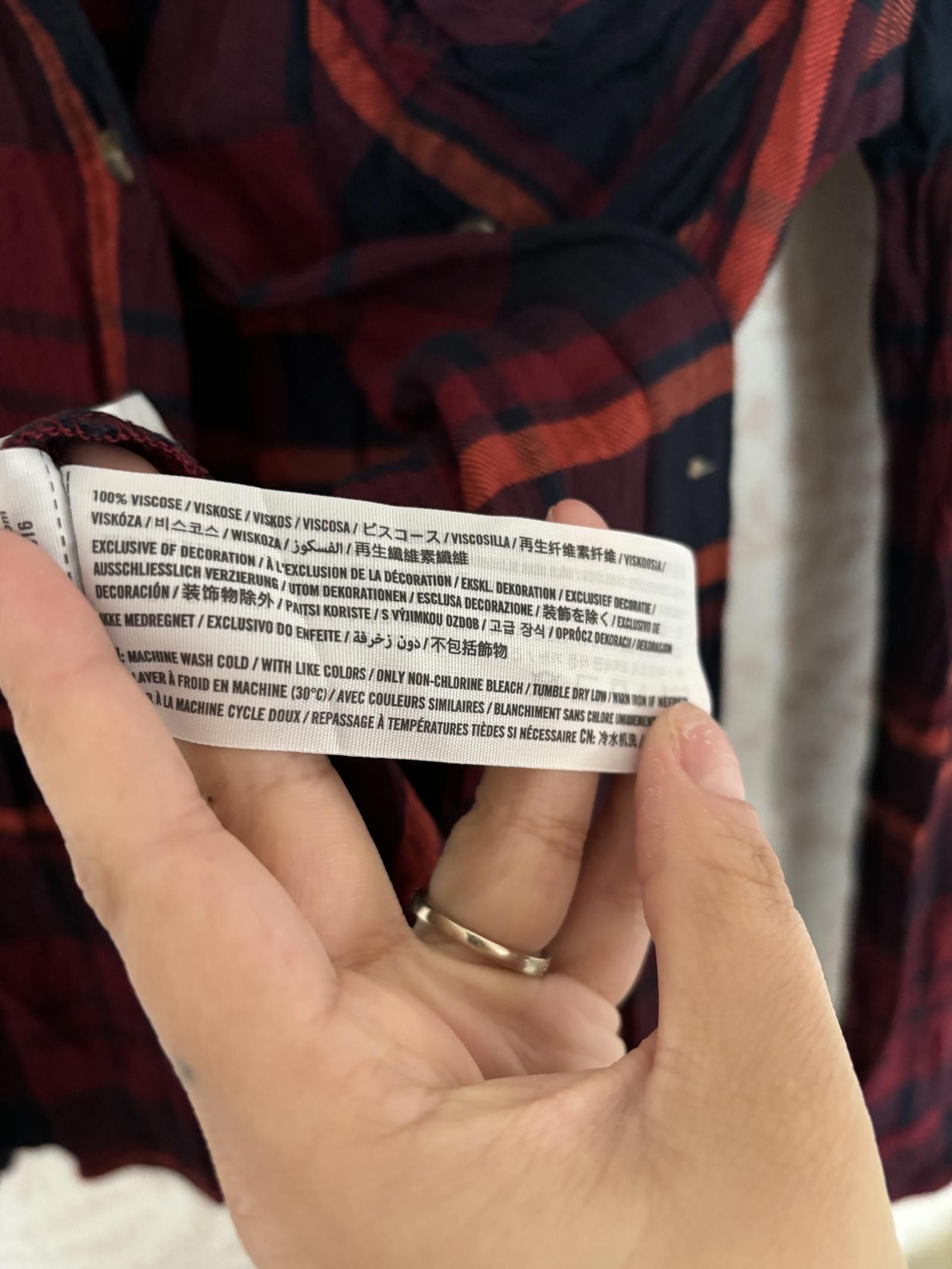 Abercrombie & Fitch EUC Abercrombie & Fitch Women's Plaid Button-Up Shirt XS Size XS / US 0-2 / IT 36-38 - 5 Thumbnail