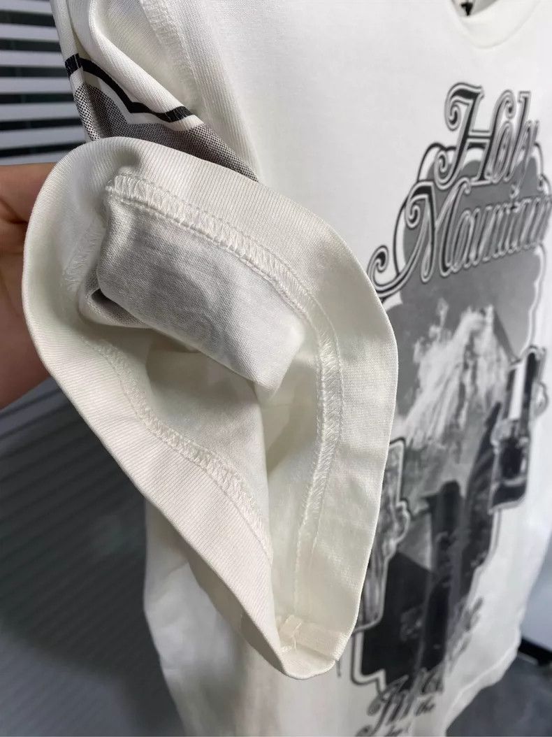 Louis Vuitton LOUIS VUITTON White Snow Mountain Photo Letter Short Sleeve Size US M / EU 48-50 / 2 - 5 Thumbnail