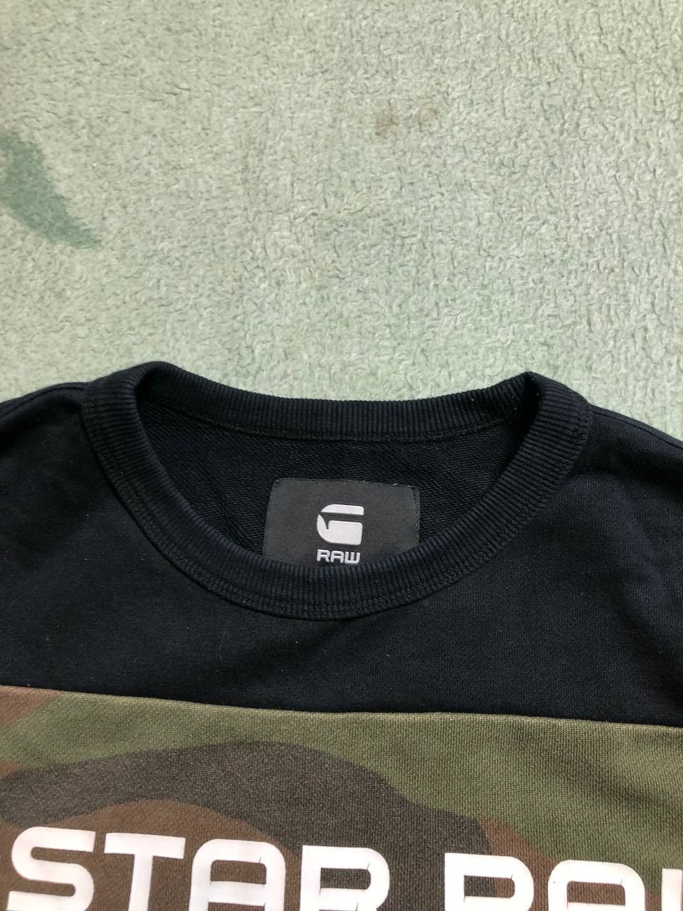 G-Star G-Star Raw Swando Camo Block Sweater Pullover Size US L / EU 52-54 / 3 - 12 Thumbnail