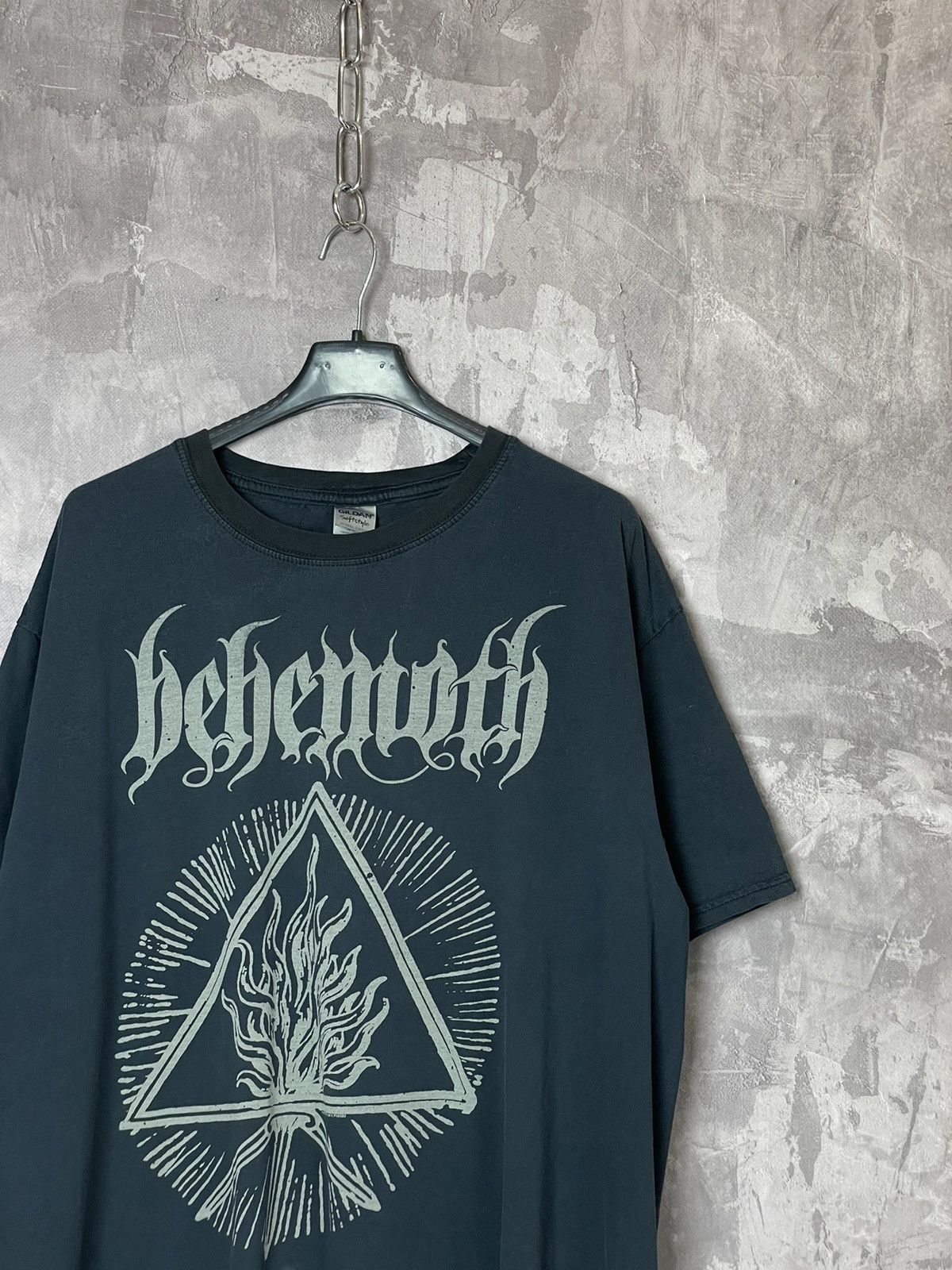 Band Tees × Vintage 90s behemoth full graphic metal band tour black T-shirt Size US XL / EU 56 / 4 - 3 Thumbnail